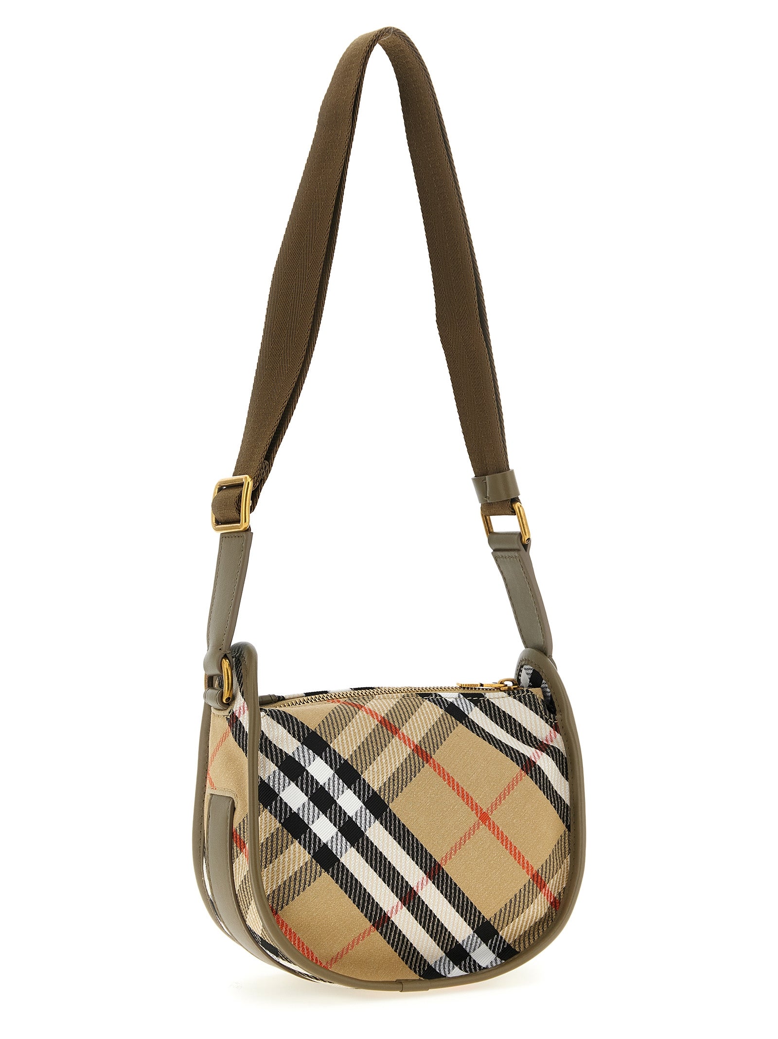 Burberry B Clip Messenger Bag Mini - Sand