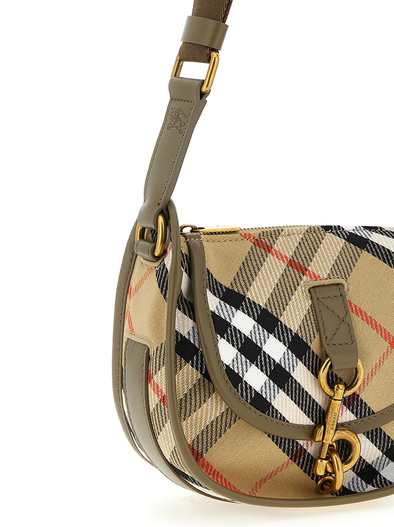 Burberry B Clip Messenger Bag Mini - Sand
