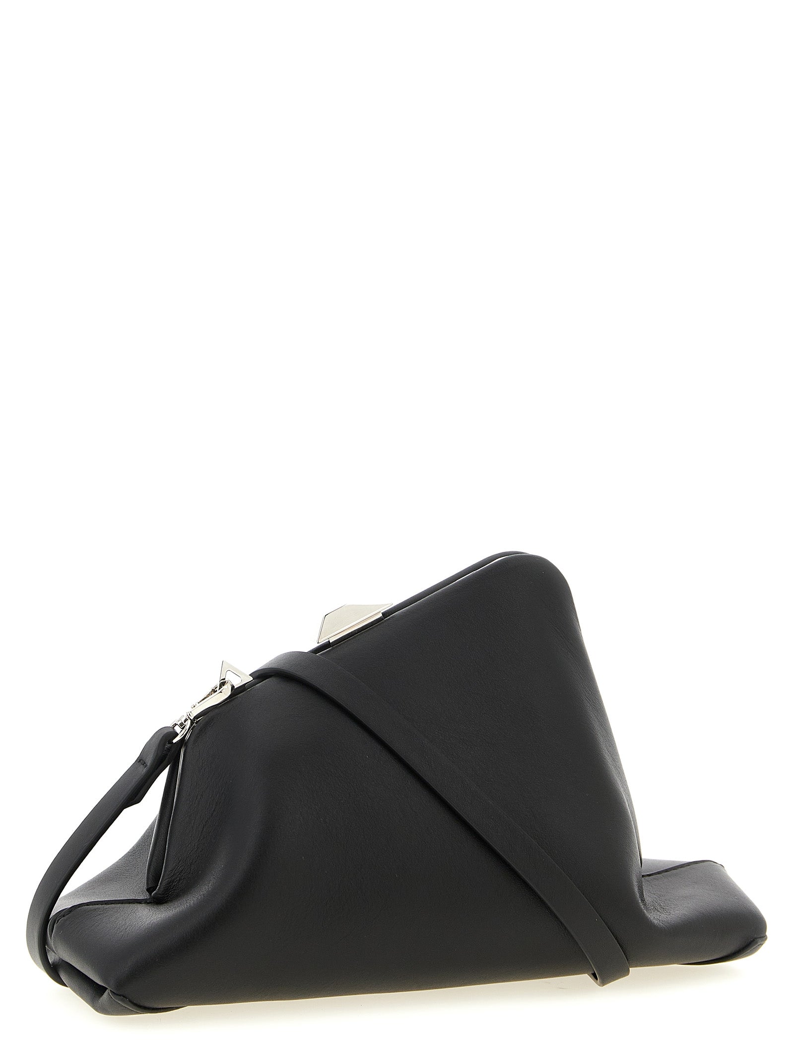 The Attico Day Off Small Clutch Bag - Black