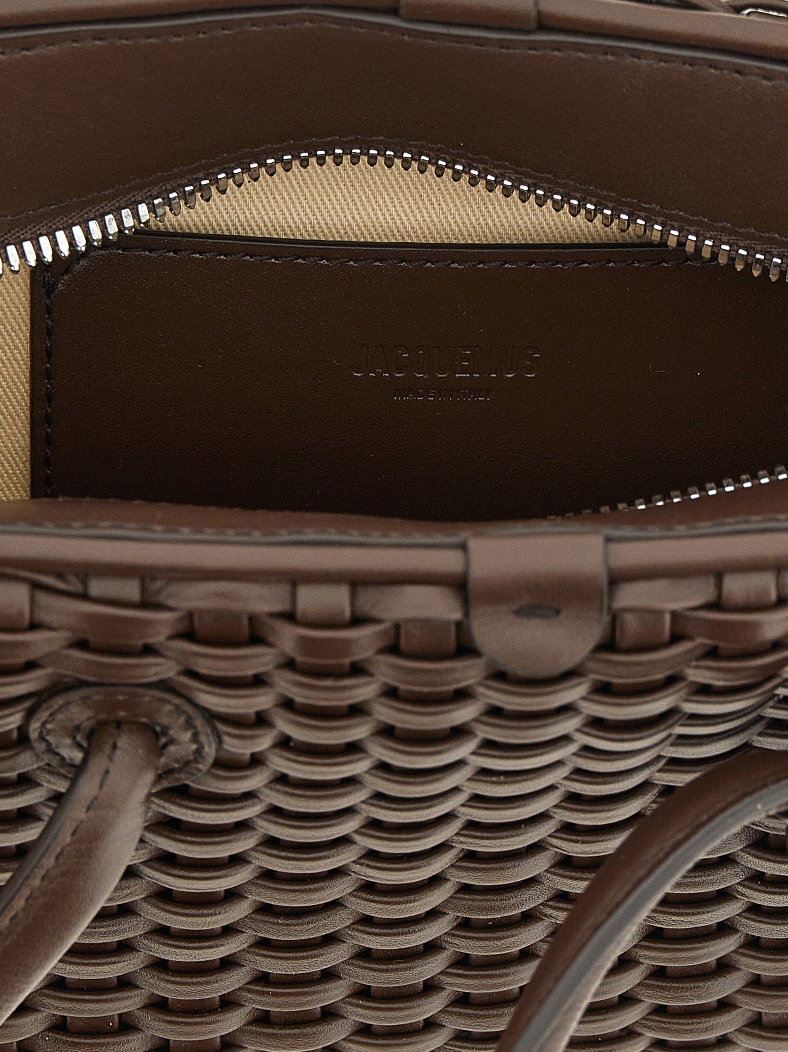 Jacquemus Le Petit Turismo Bowling Bag - Dark Brown Leather