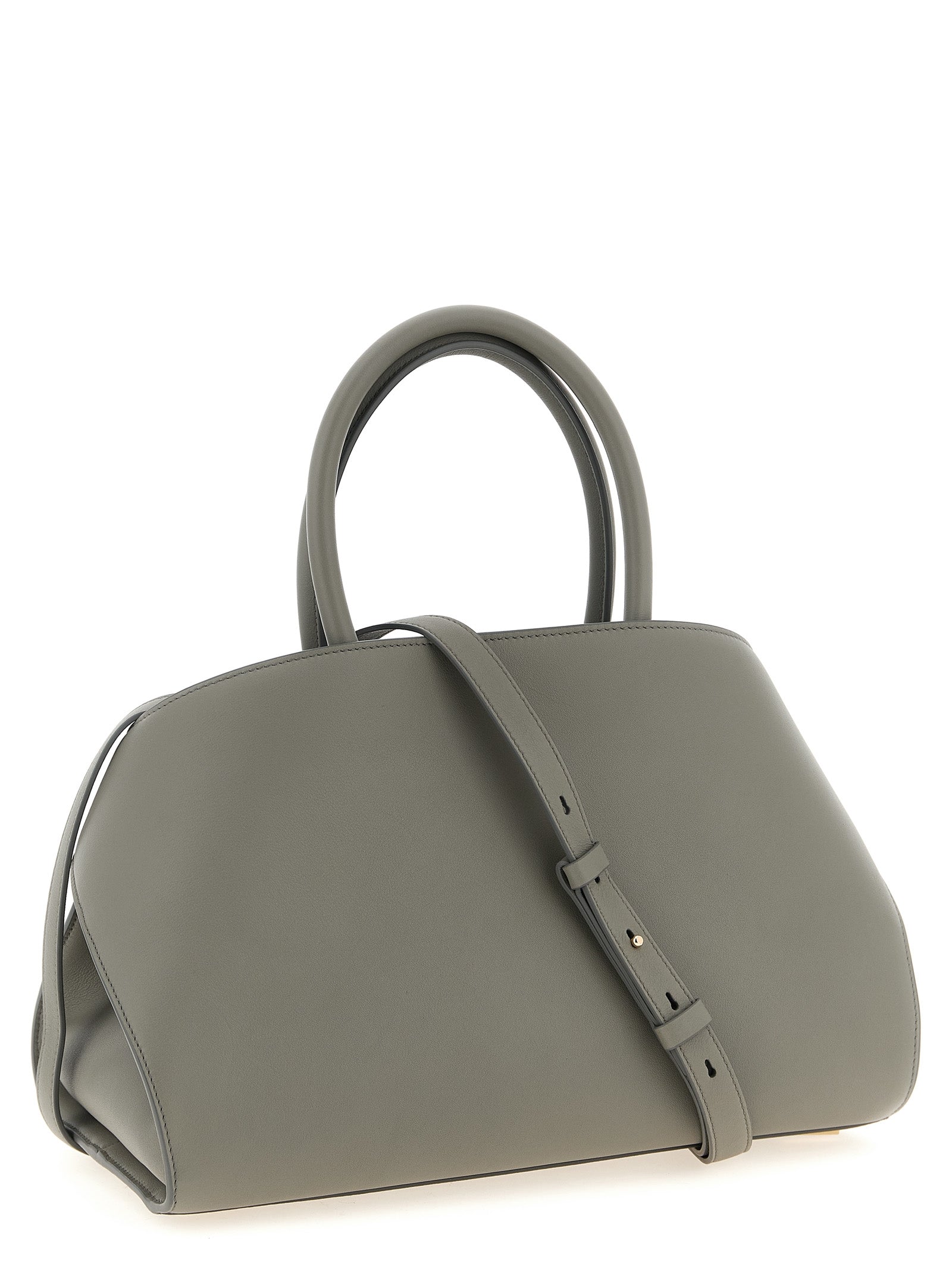 Ferragamo Hug Medium Handbag - Ash Grey