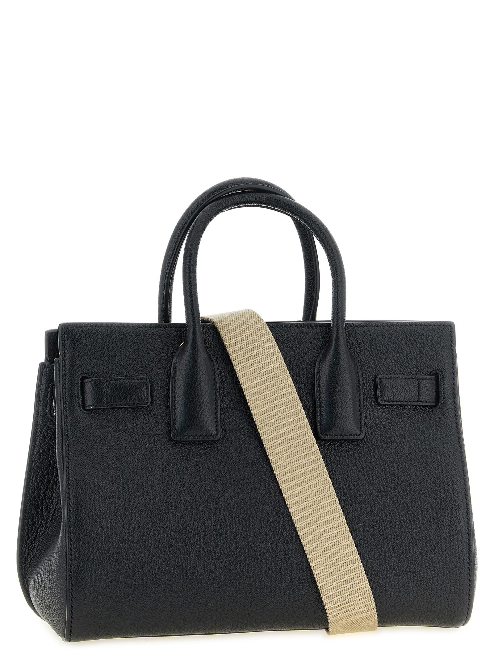Saint Laurent Sac de Jour Large in Grained Leather - Black
