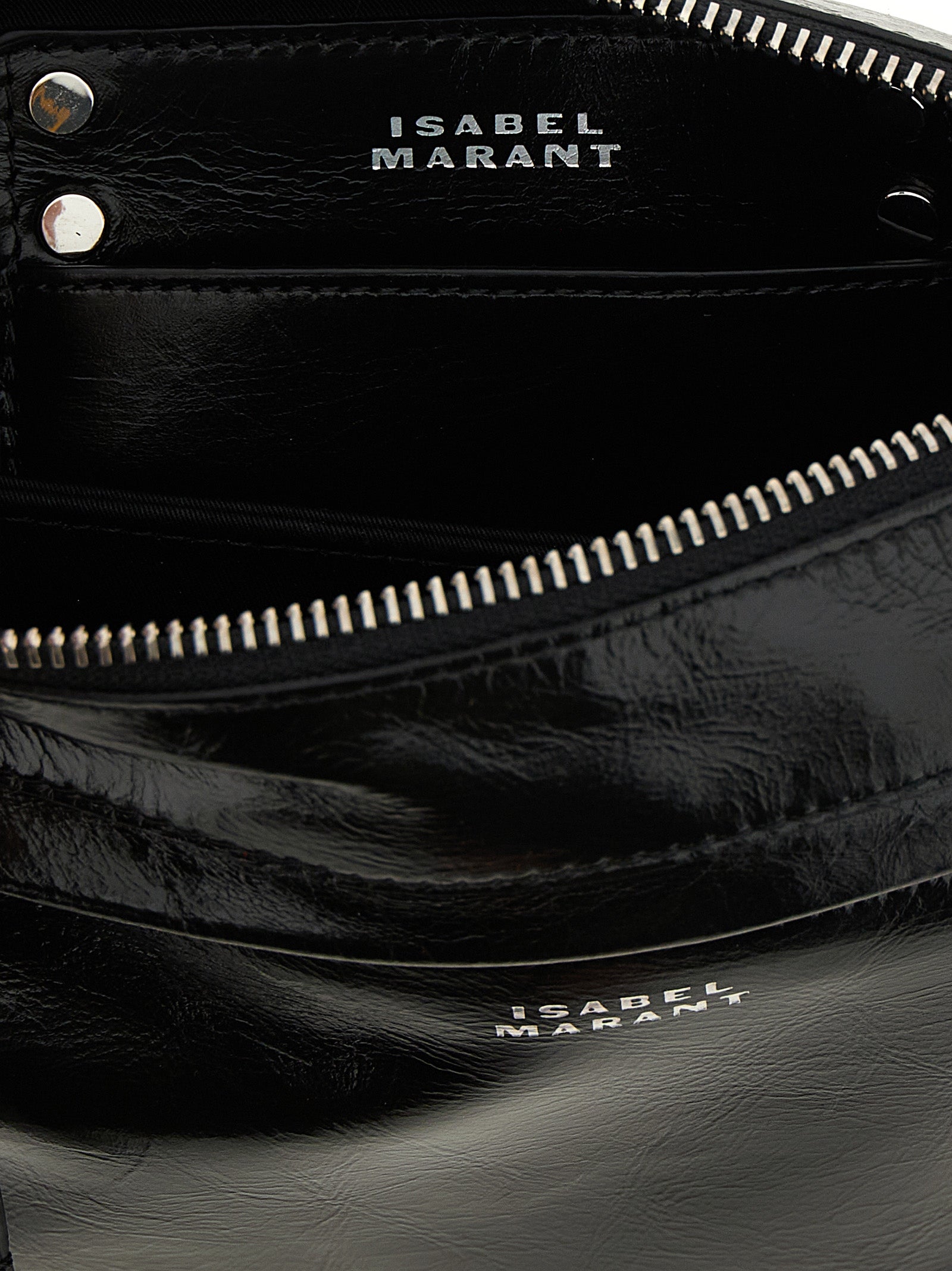 Isabel Marant Winna Duo Shoulder Bag - Black