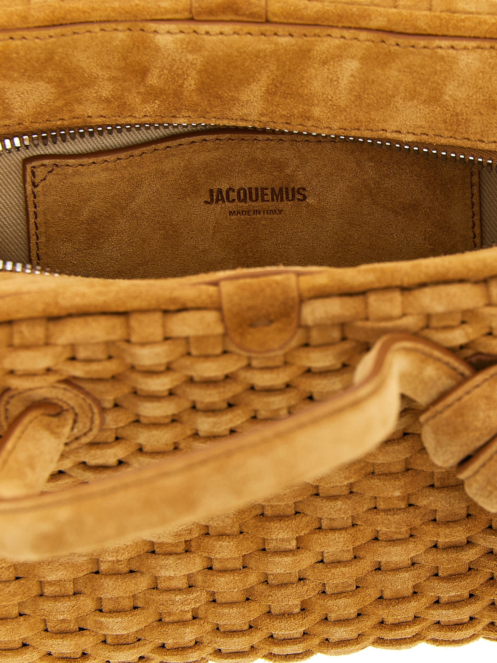 Jacquemus Le Petit Turismo Bowling Bag - Camel Suede