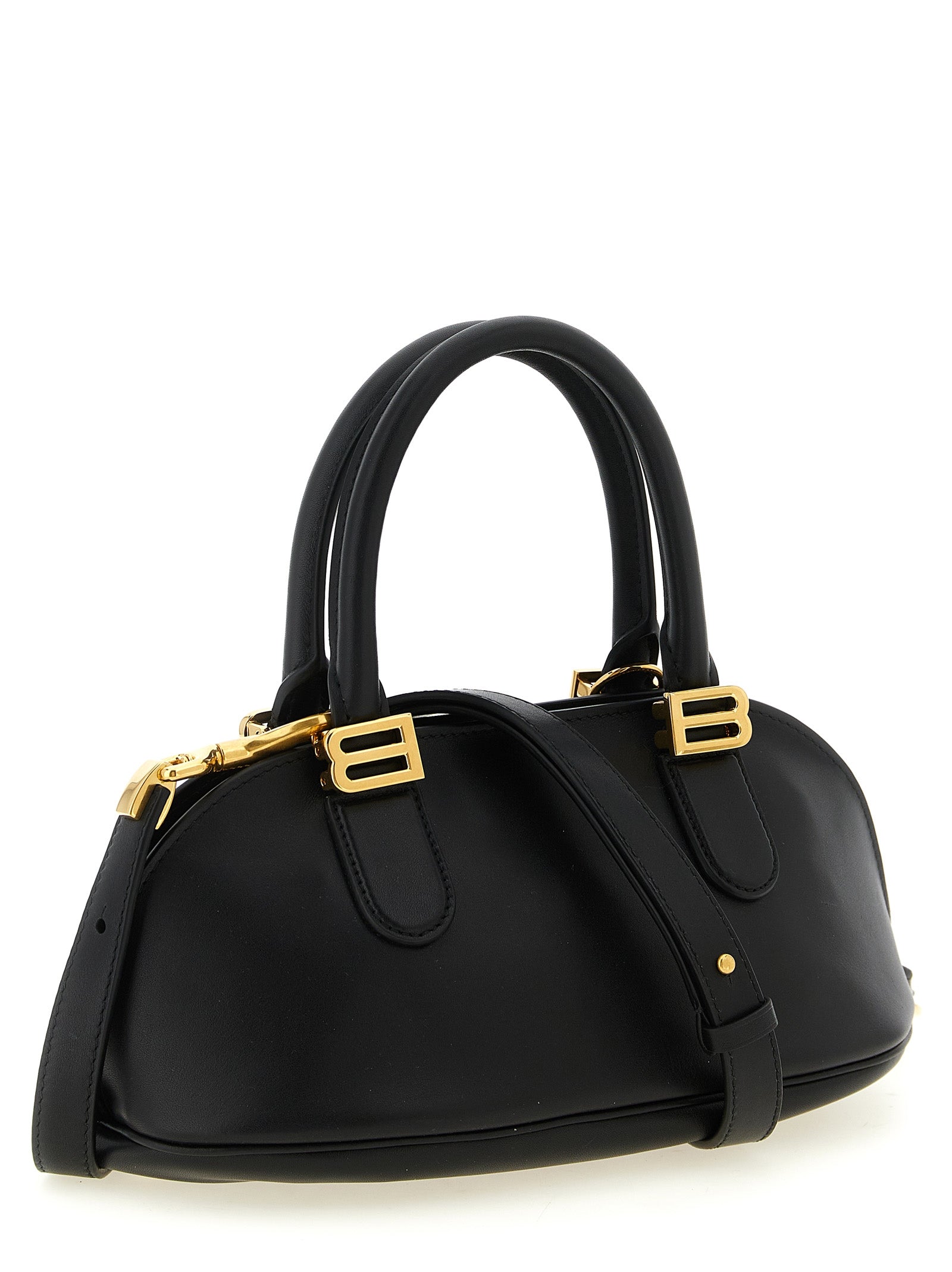 Balenciaga Bolero Bowling Bag Mini - Black