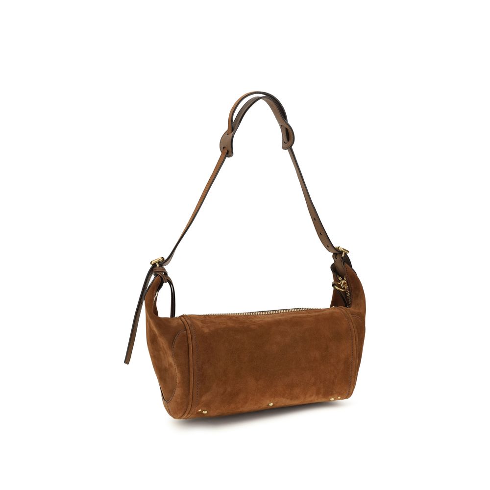 Chloé Paddington Crossbody Bag - Vintage Brown Suede Leather