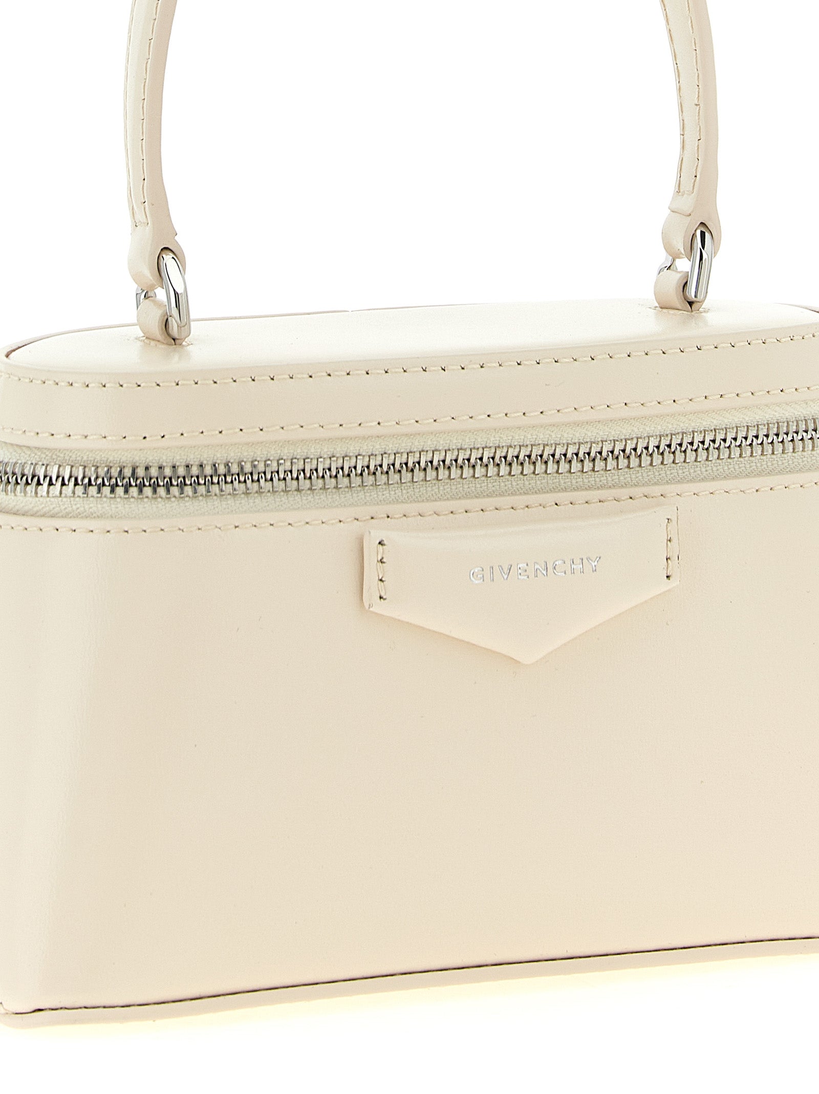 Givenchy Antigona Vanity Bag - Cream Box Leather