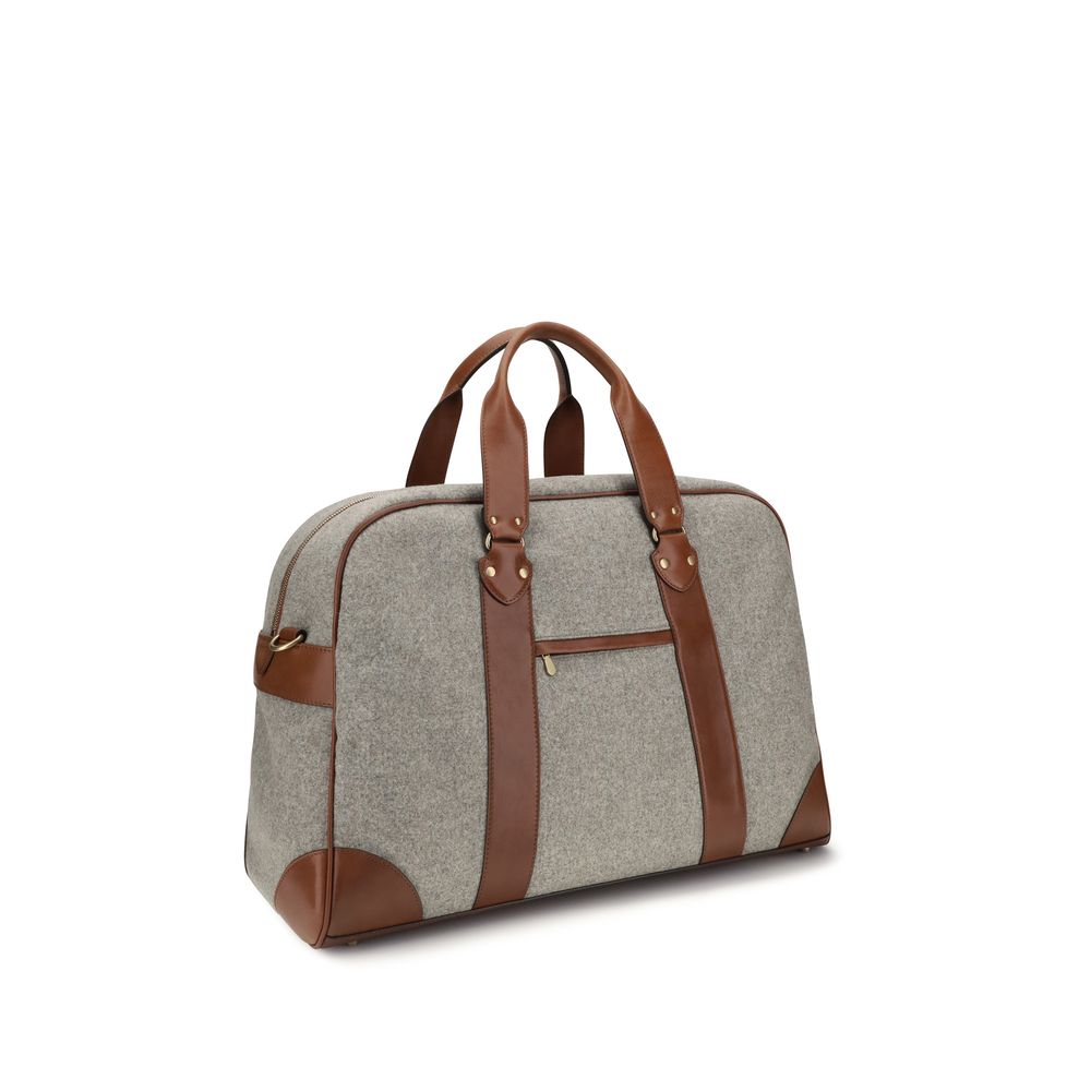 Brunello Cucinelli Street Bag - Medium Grey