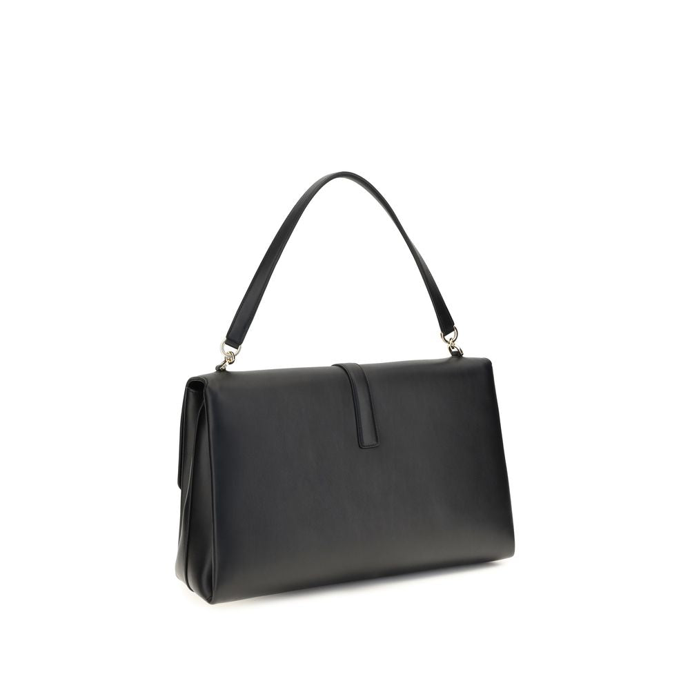 Ferragamo Mia Large Shoulder Bag - Black