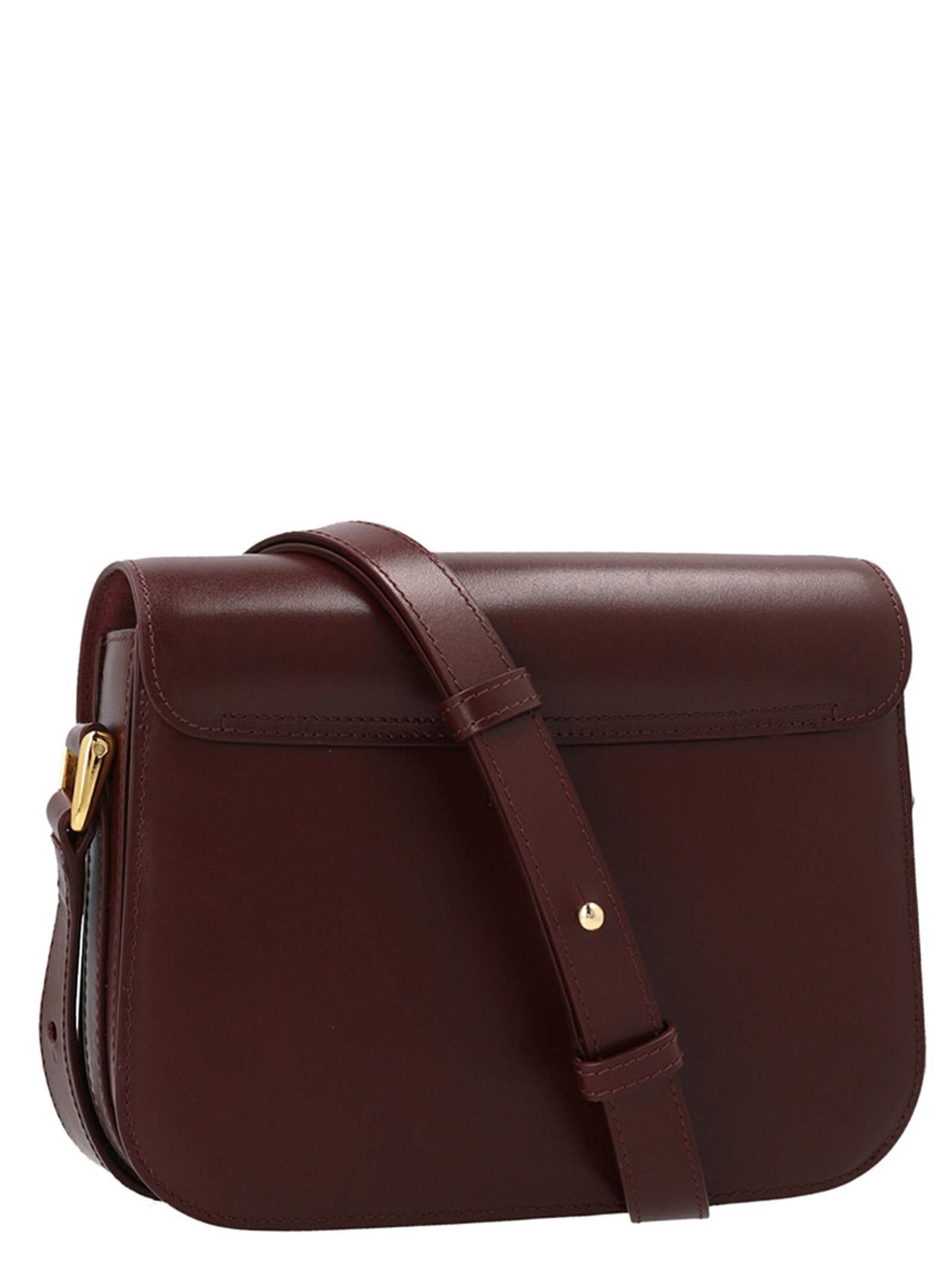 A.P.C. Grace Small Bag - Vino