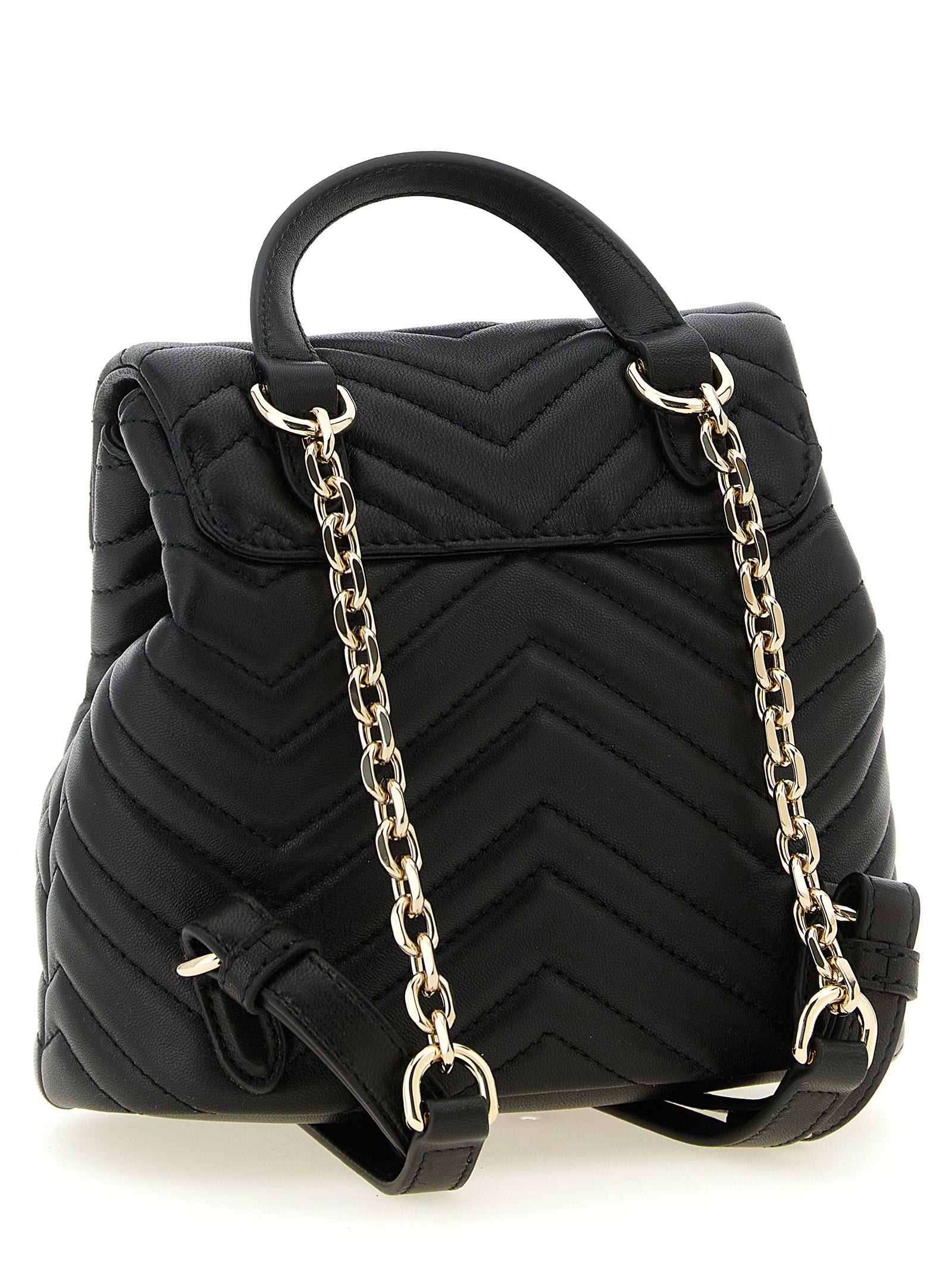 Gucci GG Marmont Mini Backpack - Black Nappa Leather