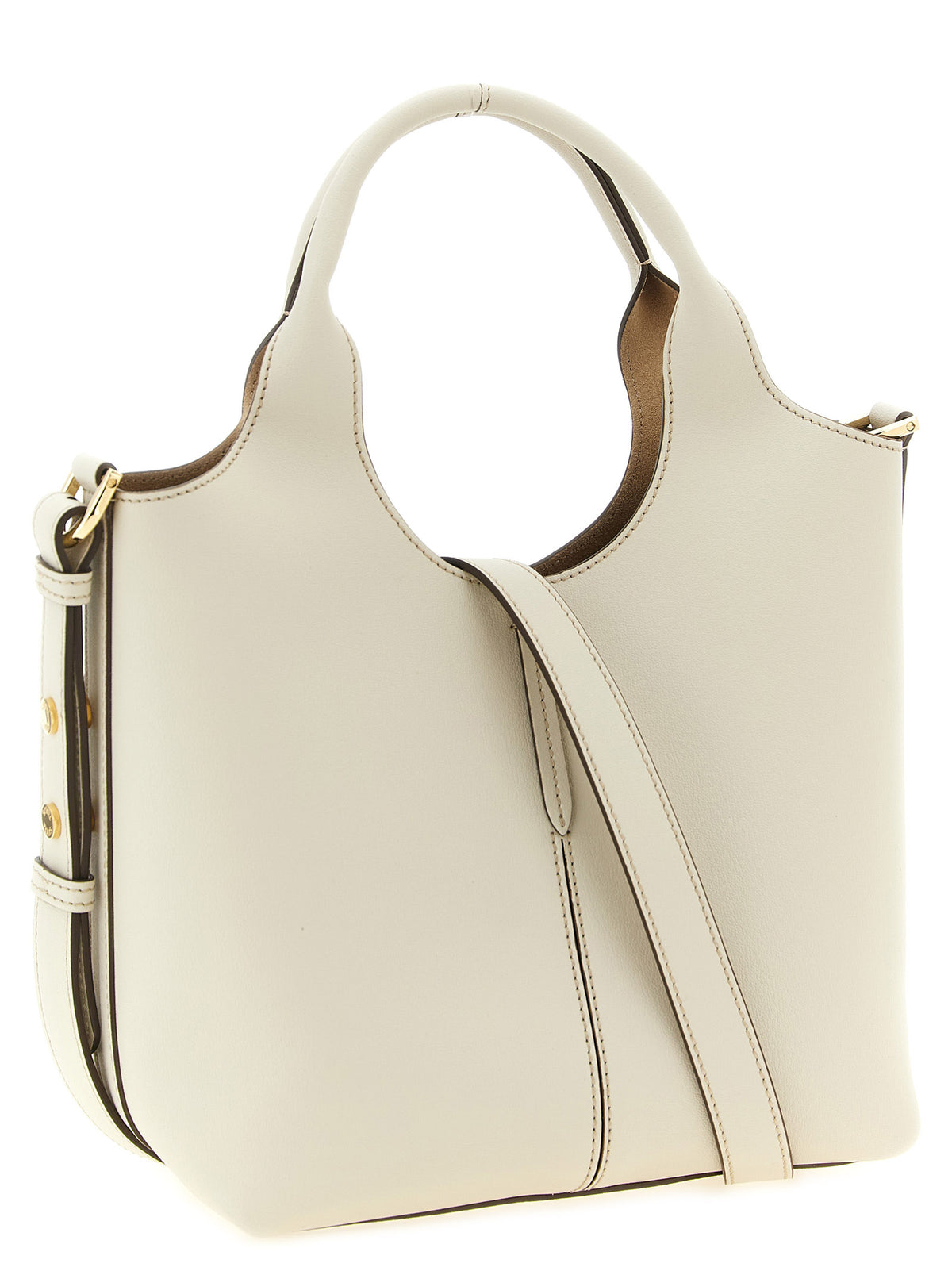 Tod's Tote Mini Shopping Bag - White