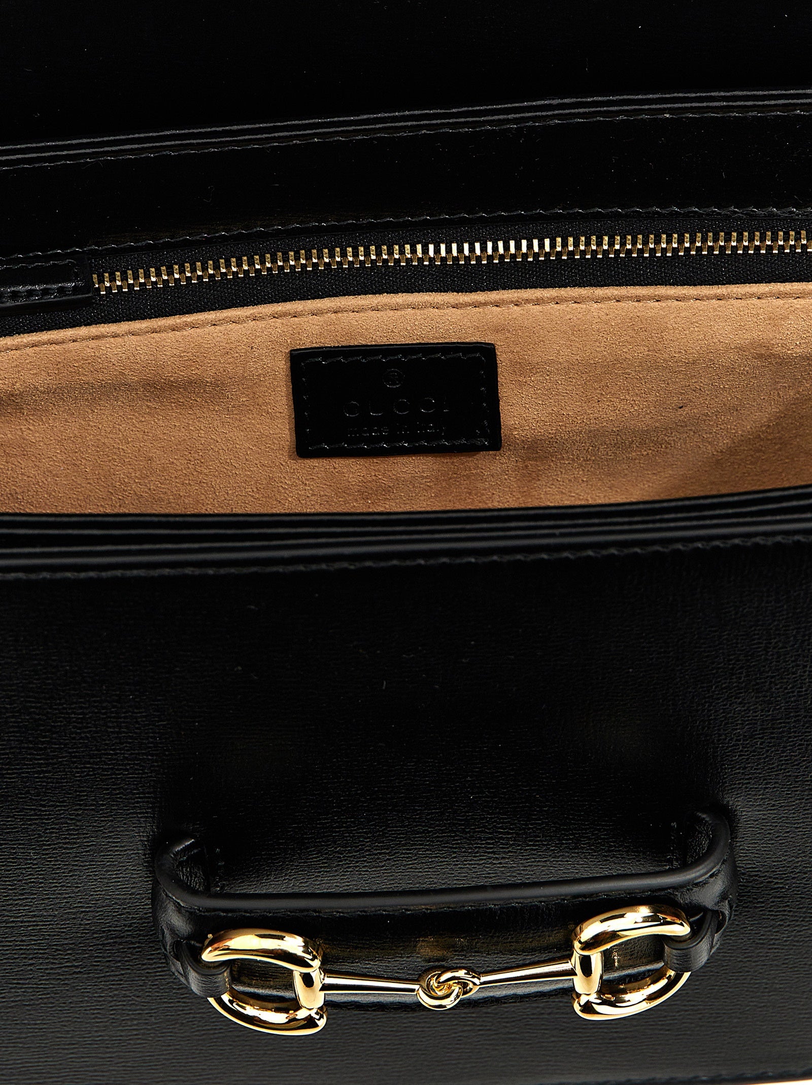 Gucci Horsebit 1955 Medium Shoulder Bag - Black