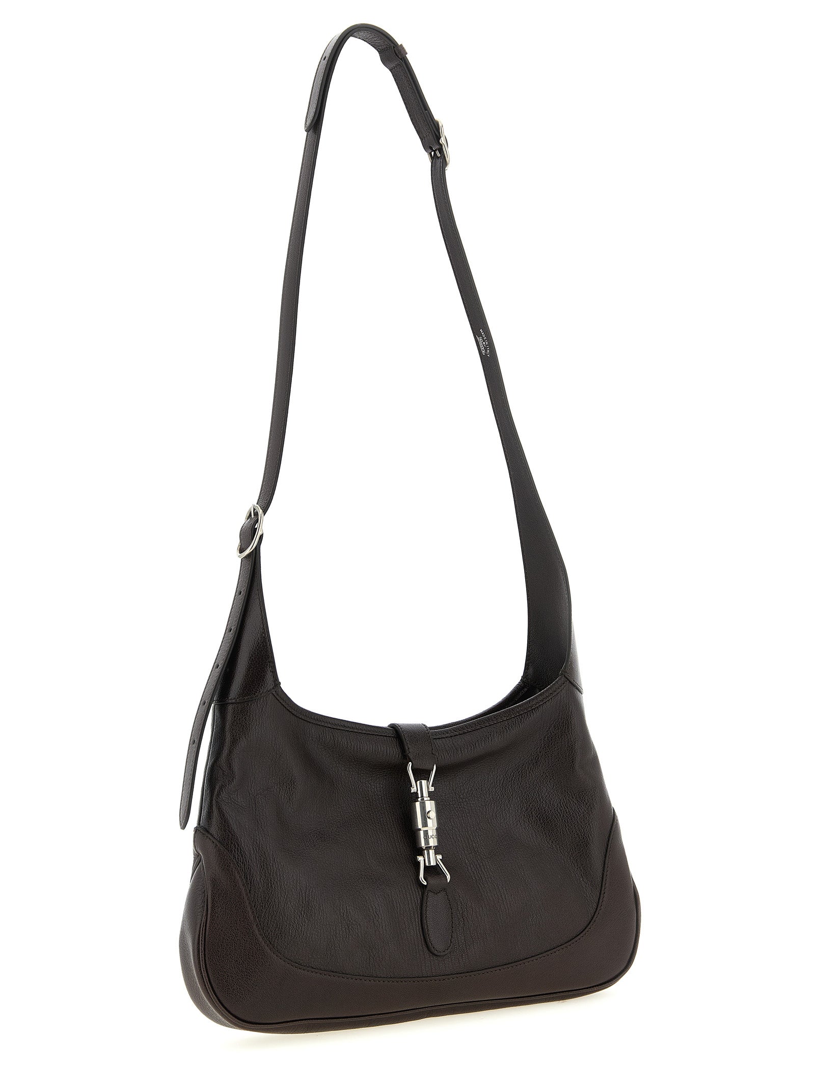 Gucci Jackie 1961 Medium Shoulder Bag - Dark Brown Leather
