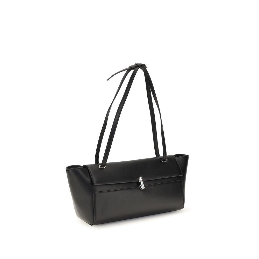 Savette Symmetry Trapeze Shoulder Bag - Black