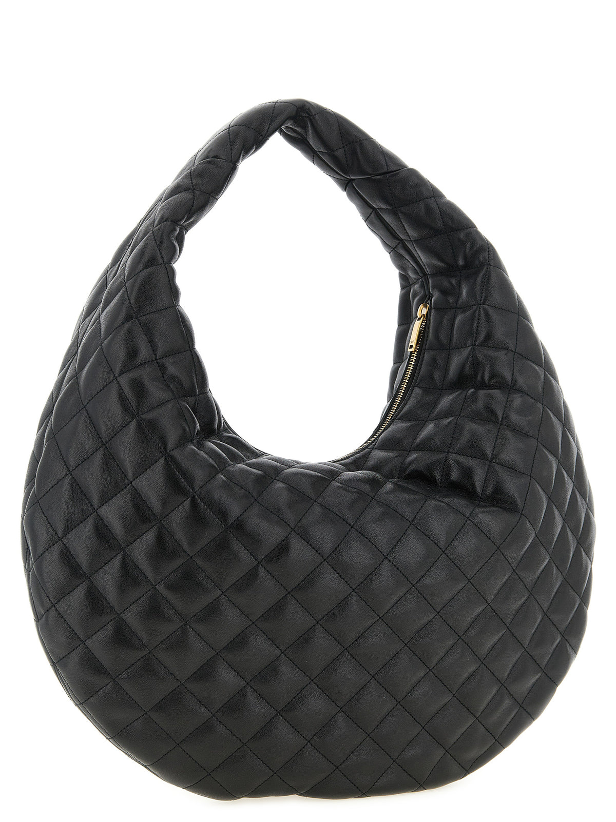 Saint Laurent Icare Hobo in Quilted Nappa - Black