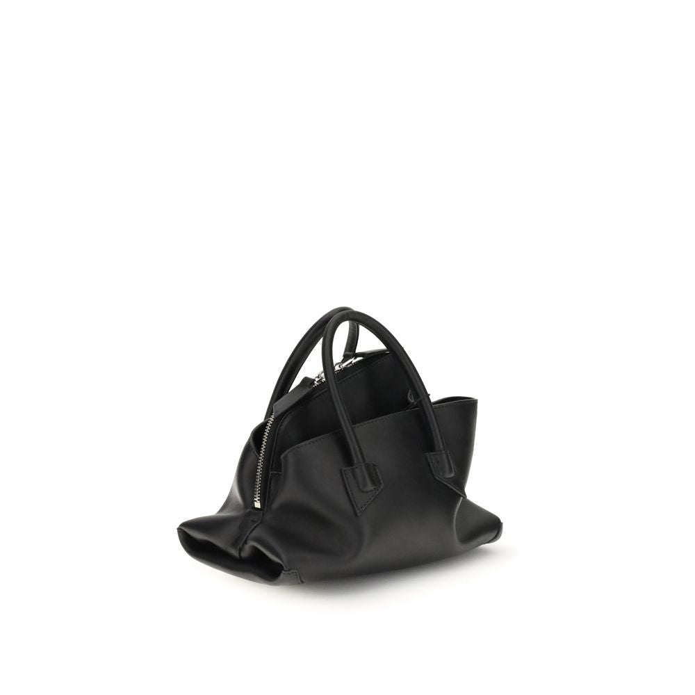 The Attico La Passeggiata Mini Top Handle - Black
