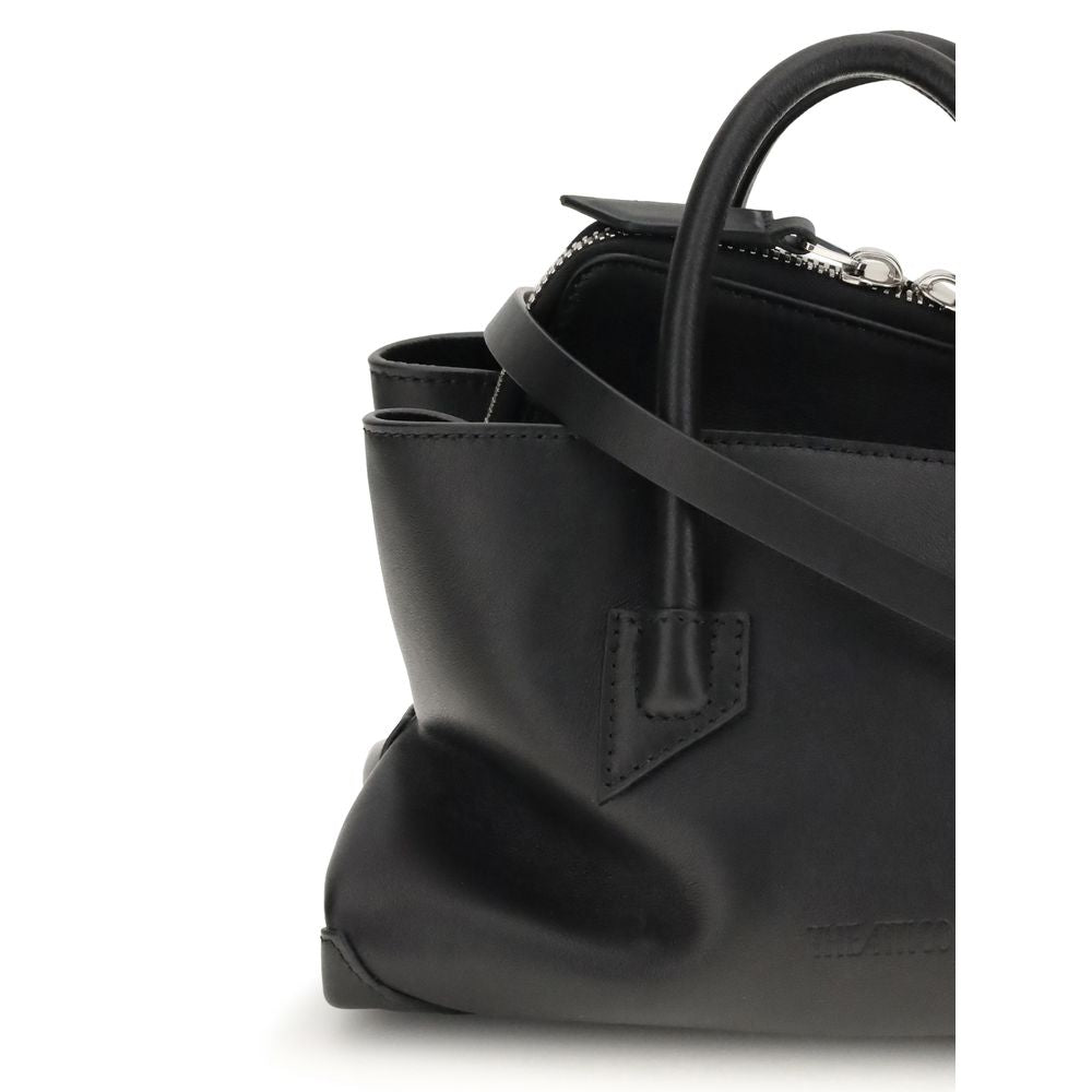 The Attico La Passeggiata Mini Top Handle - Black