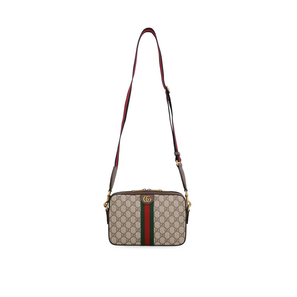 Gucci Ophidia Small Men's Crossbody Bag - GG Monogram Coated Fabric