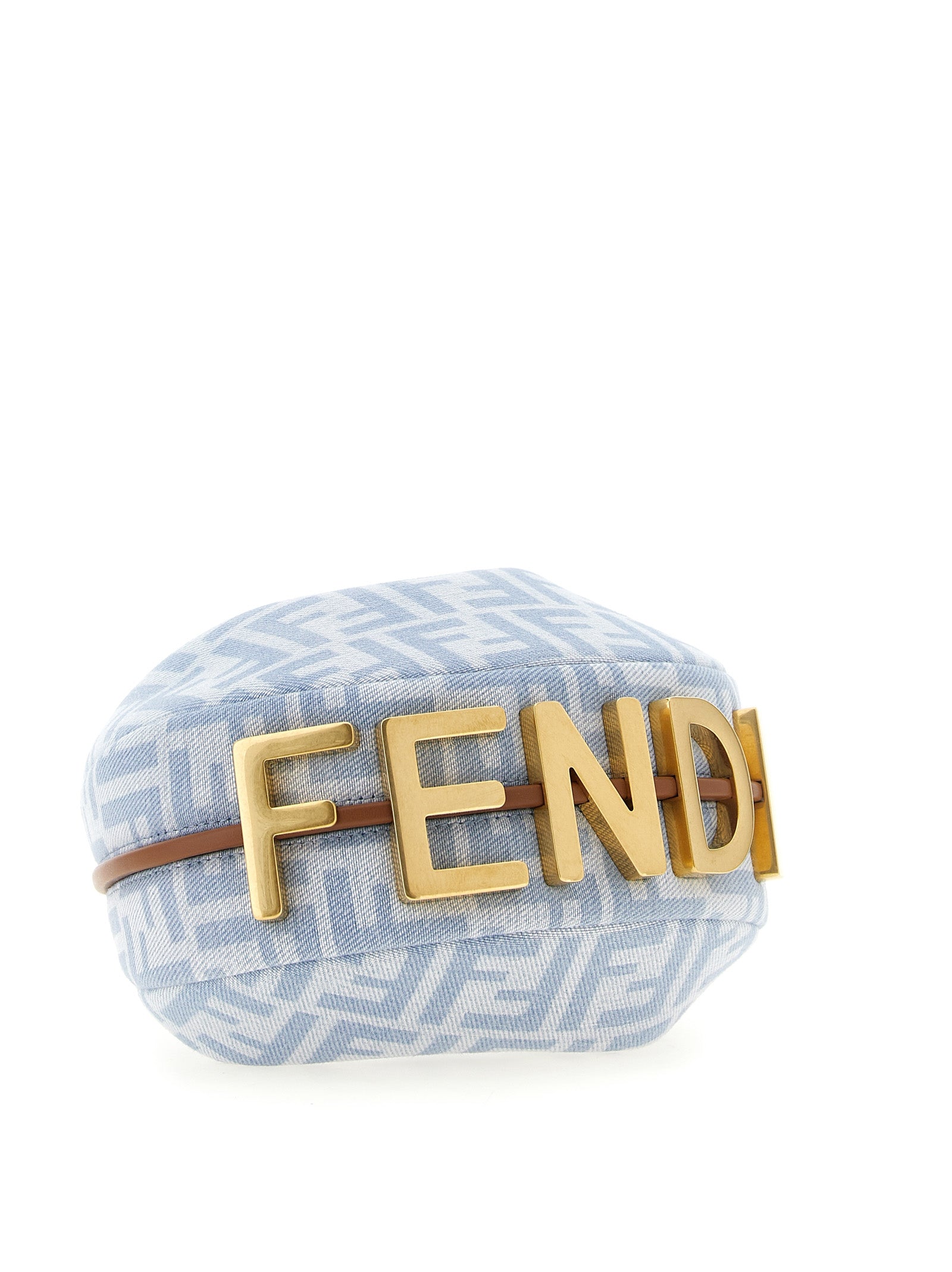 Fendi Fendigraphy Mini - Light Blue FF Jacquard