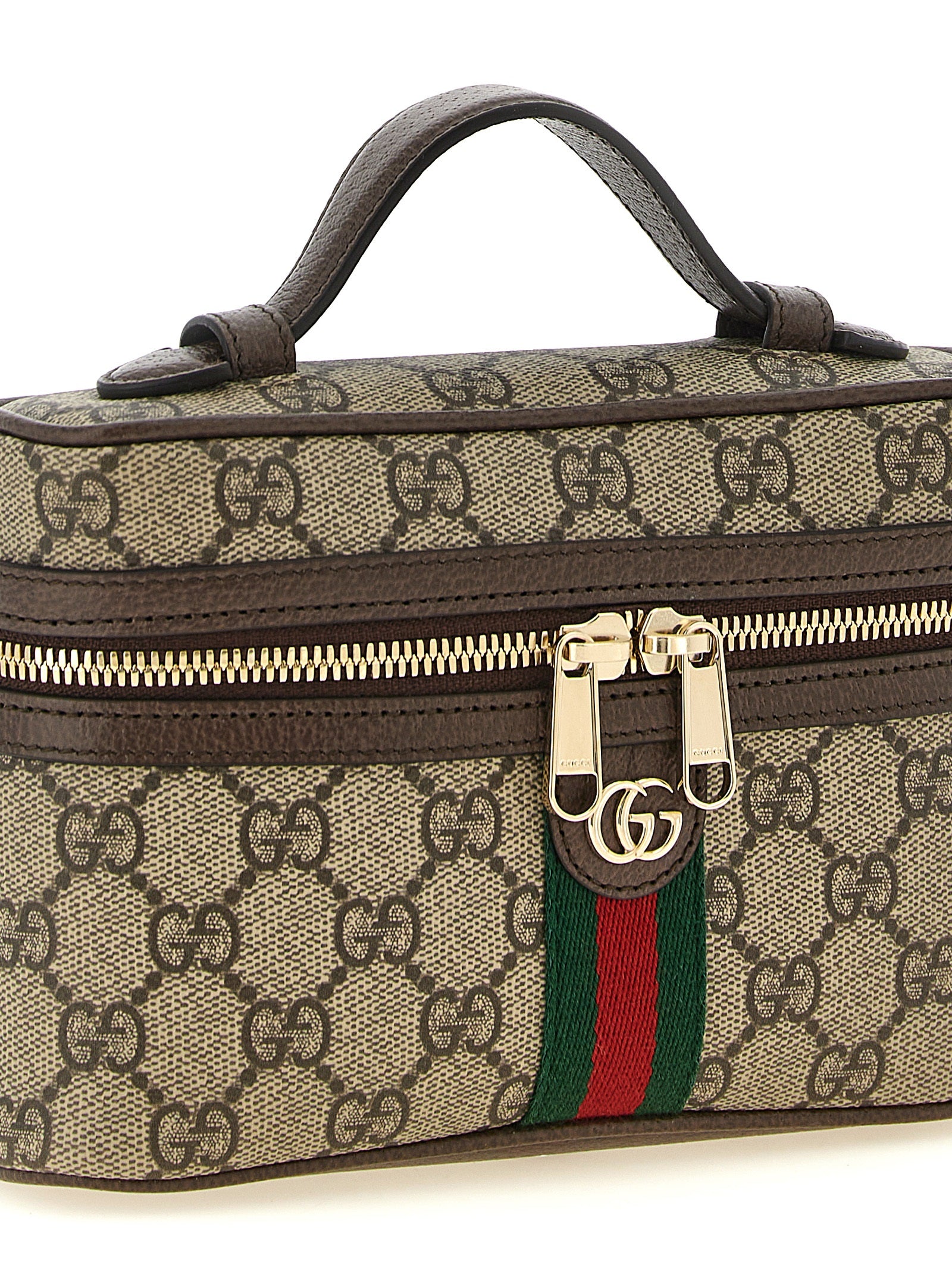 Gucci Ophidia Small Vanity Bag - GG Monogram Coated Fabric