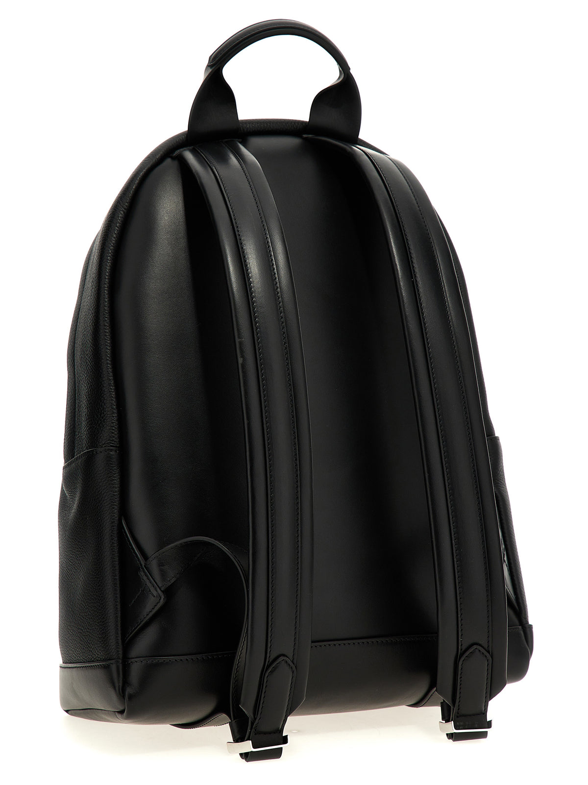 Tom Ford Buckley Backpack - Black Grain Leather