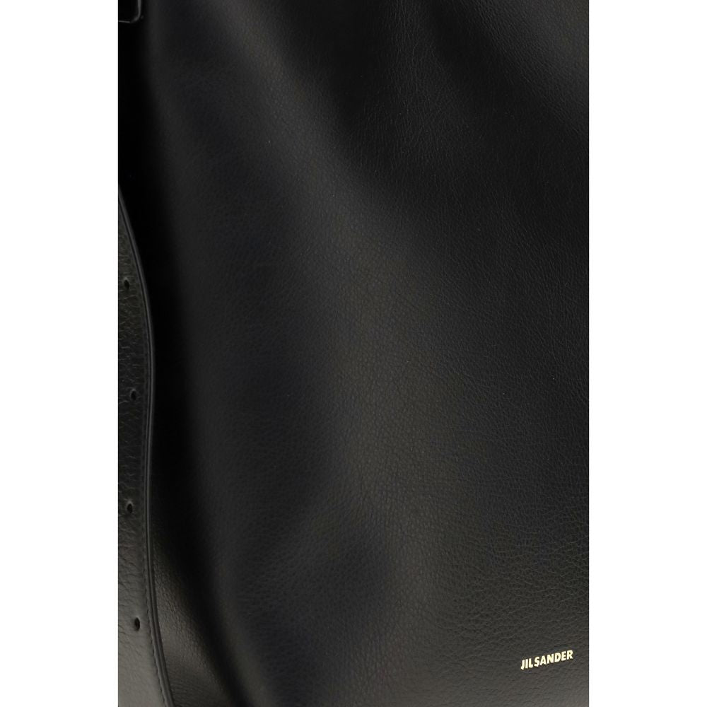 Jil Sander Cannolo Tote Bag - Black