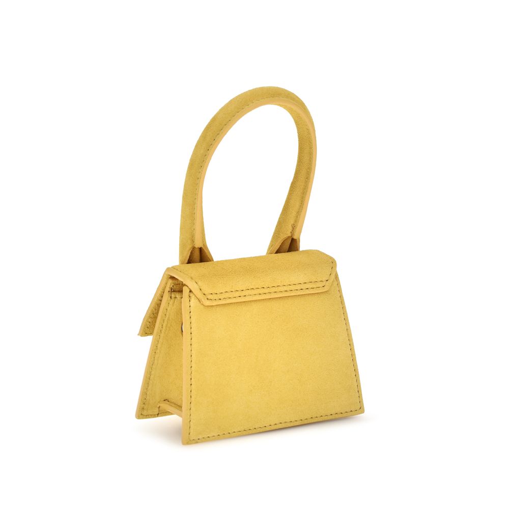 Jacquemus Le Chiquito Mini Handbag - Dark Yellow Suede