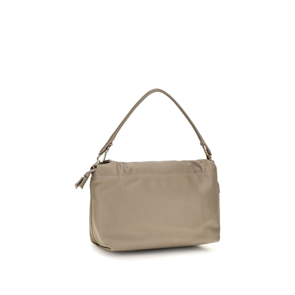 Fendi Baguette® Soft Large Shoulder Bag - Dove Grey Nappa Leather