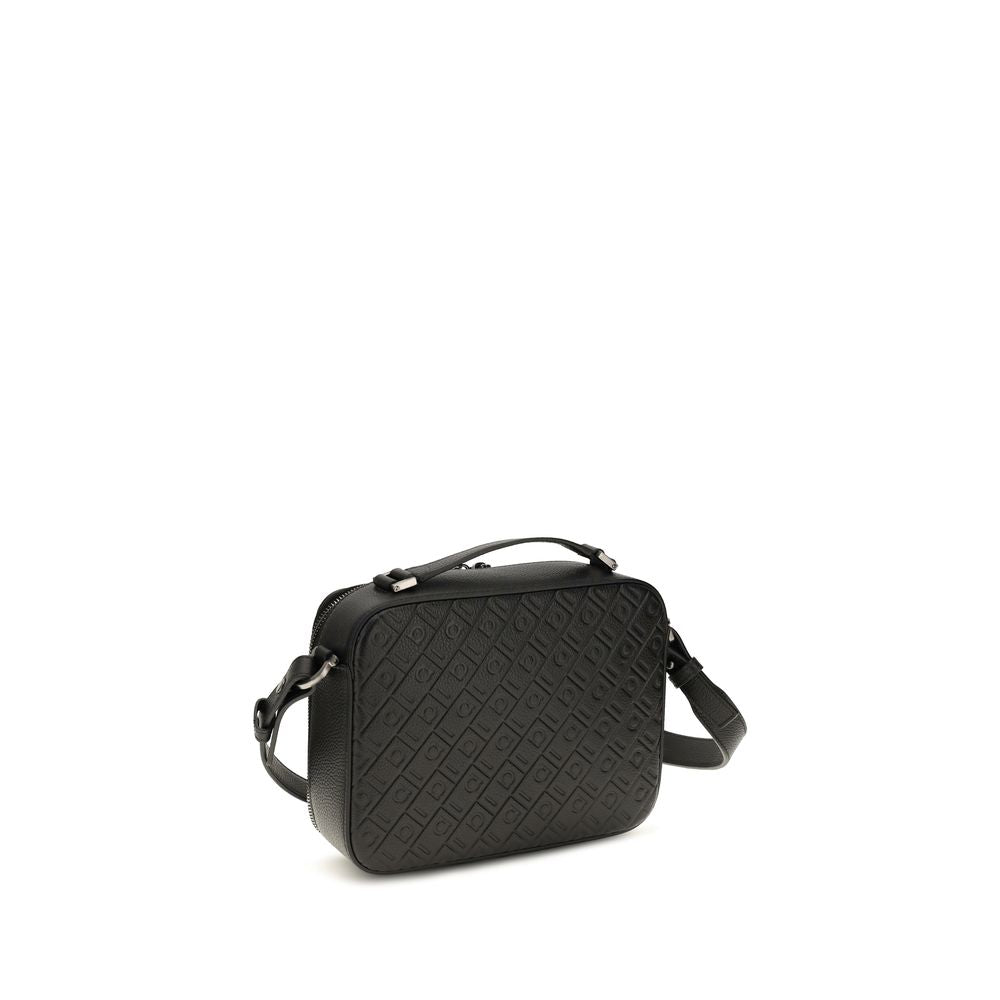 Ferragamo Monogram Shoulder Bag - Black