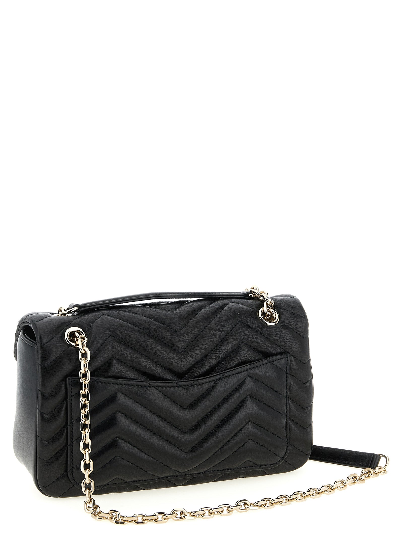 Gucci GG Marmont Medium Shoulder Bag - Black Leather