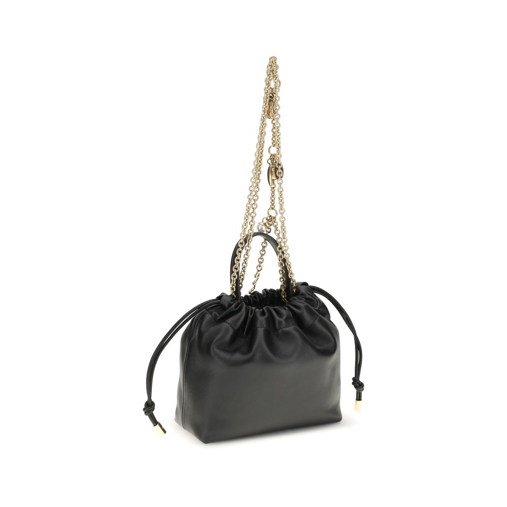 Chloé Icons Mini Shoulder Bag with Chain - Black