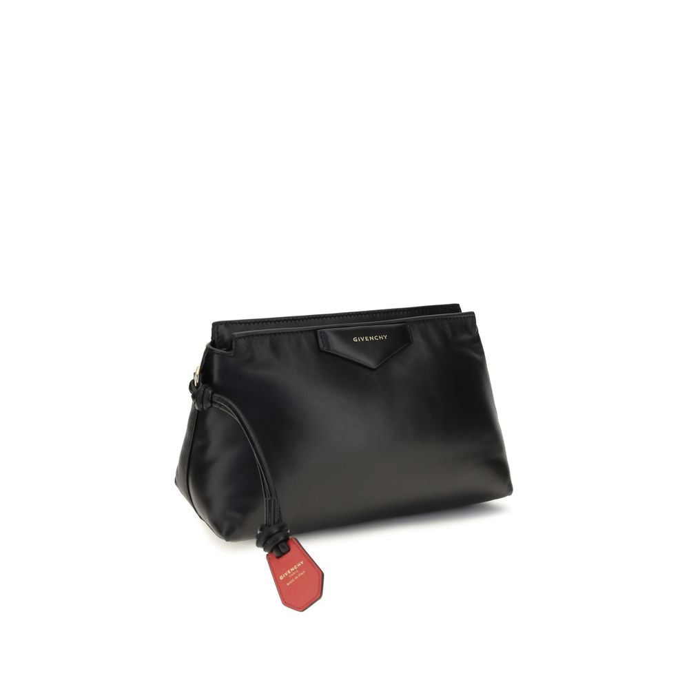 Givenchy Antigona Bomber Pouch - Black Nappa Leather