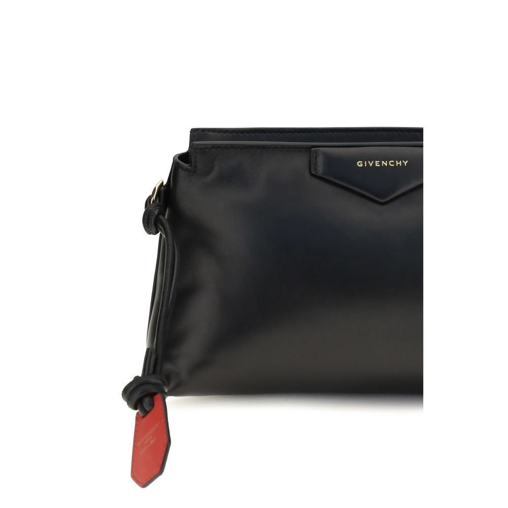 Givenchy Antigona Bomber Pouch - Black Nappa Leather