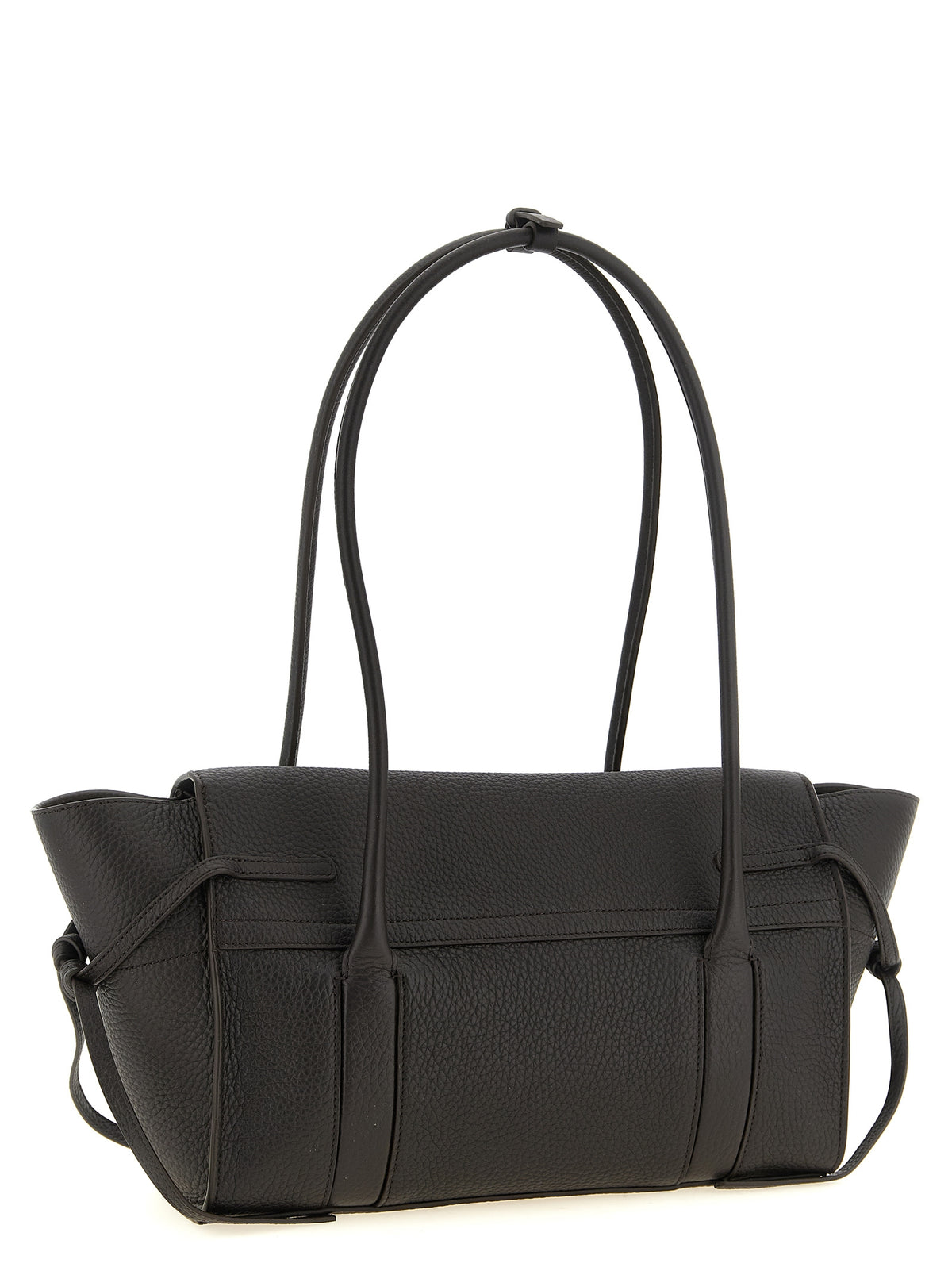Mulberry Small Soft Bayswater - Ebony Heavy Grain