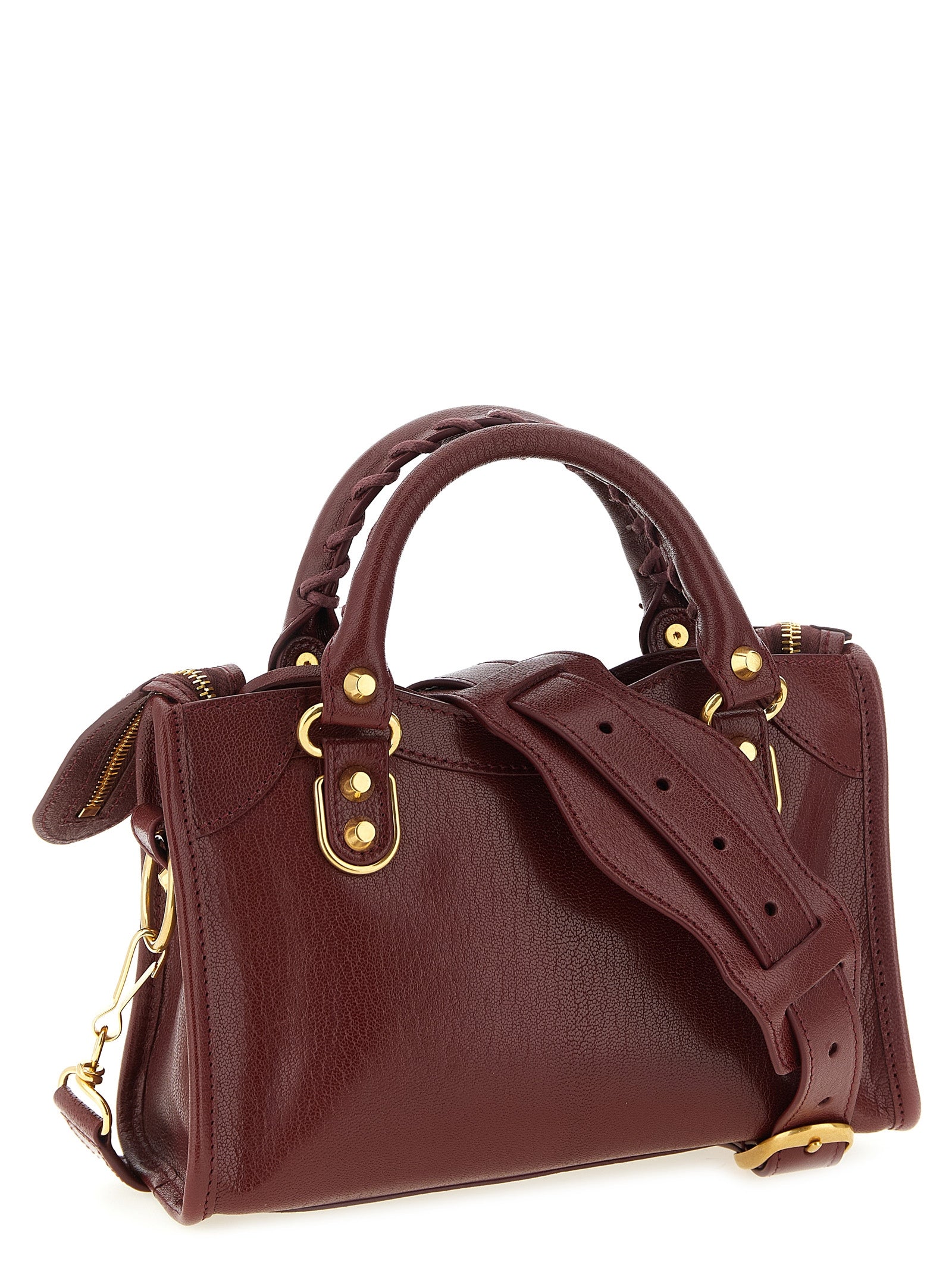 Balenciaga Women's Le City Uptown Bag Mini - Bordeaux