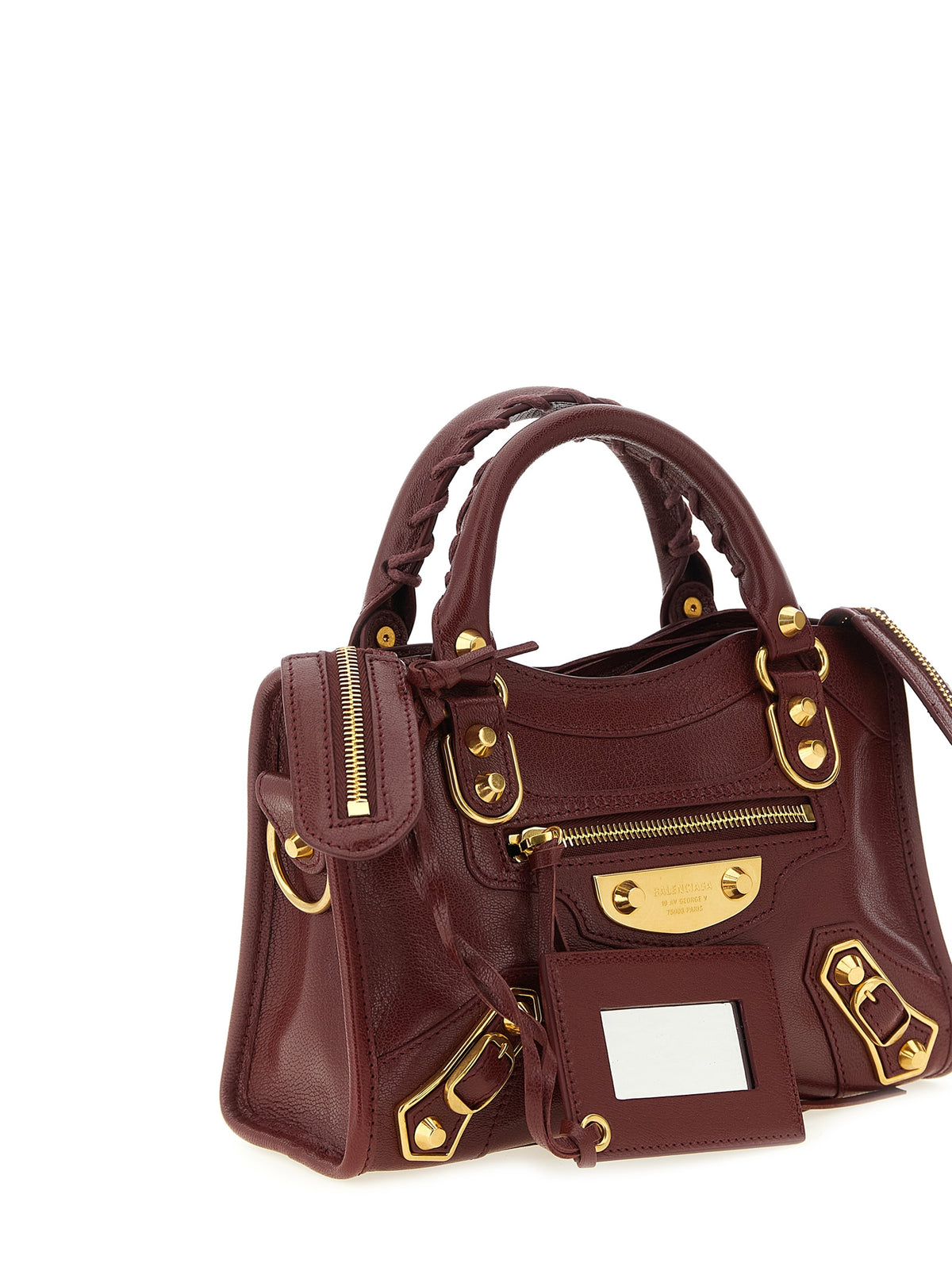 Balenciaga Women's Le City Uptown Bag Mini - Bordeaux