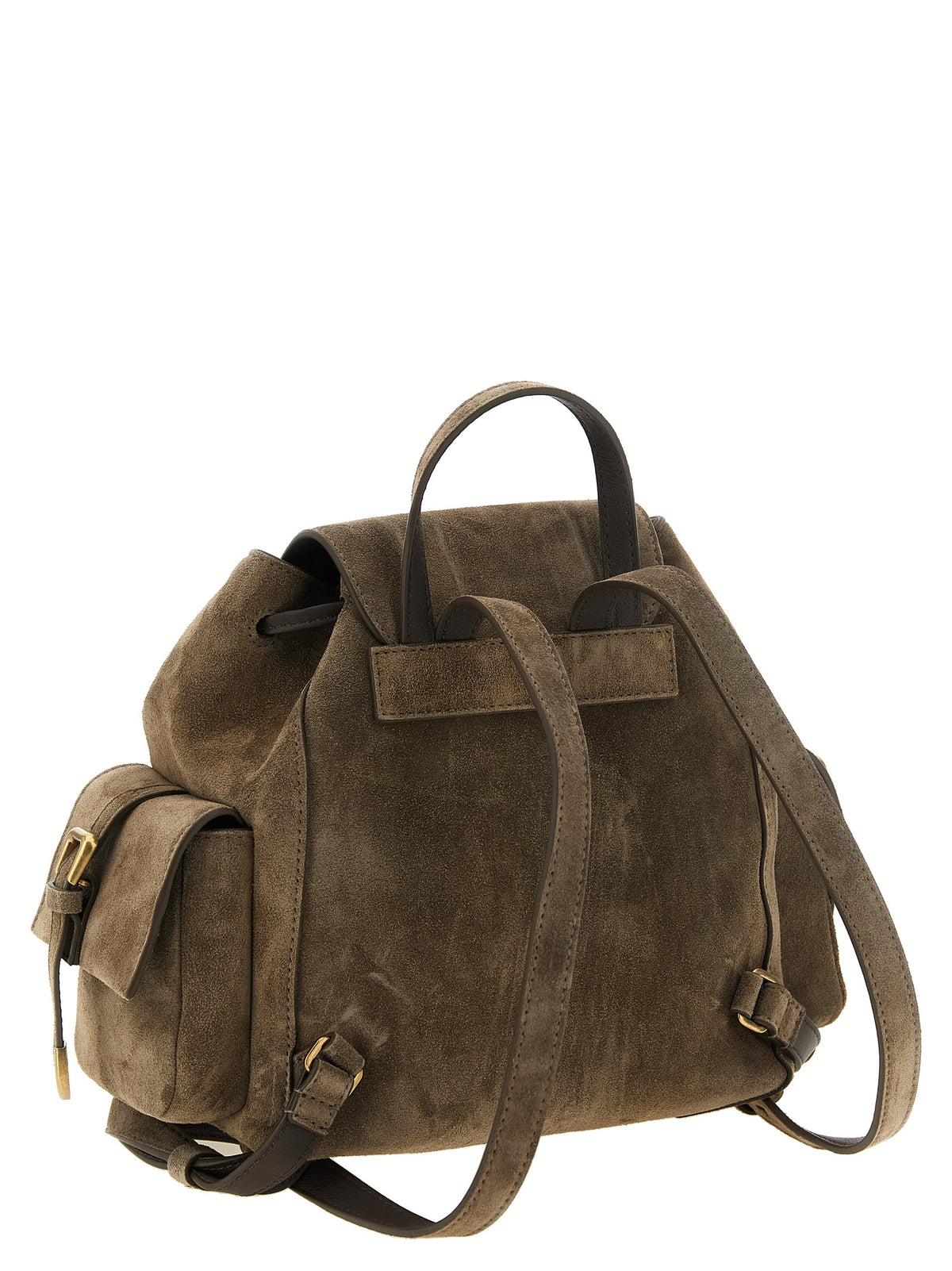 Brunello Cucinelli Sartorial Backpack - Bark Suede