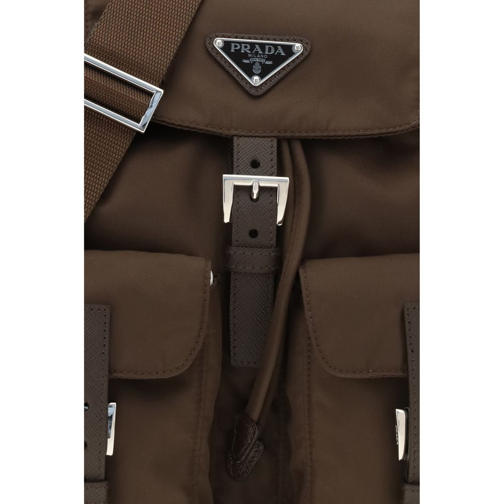 Prada Re-Nylon Backpack Small - Sienna