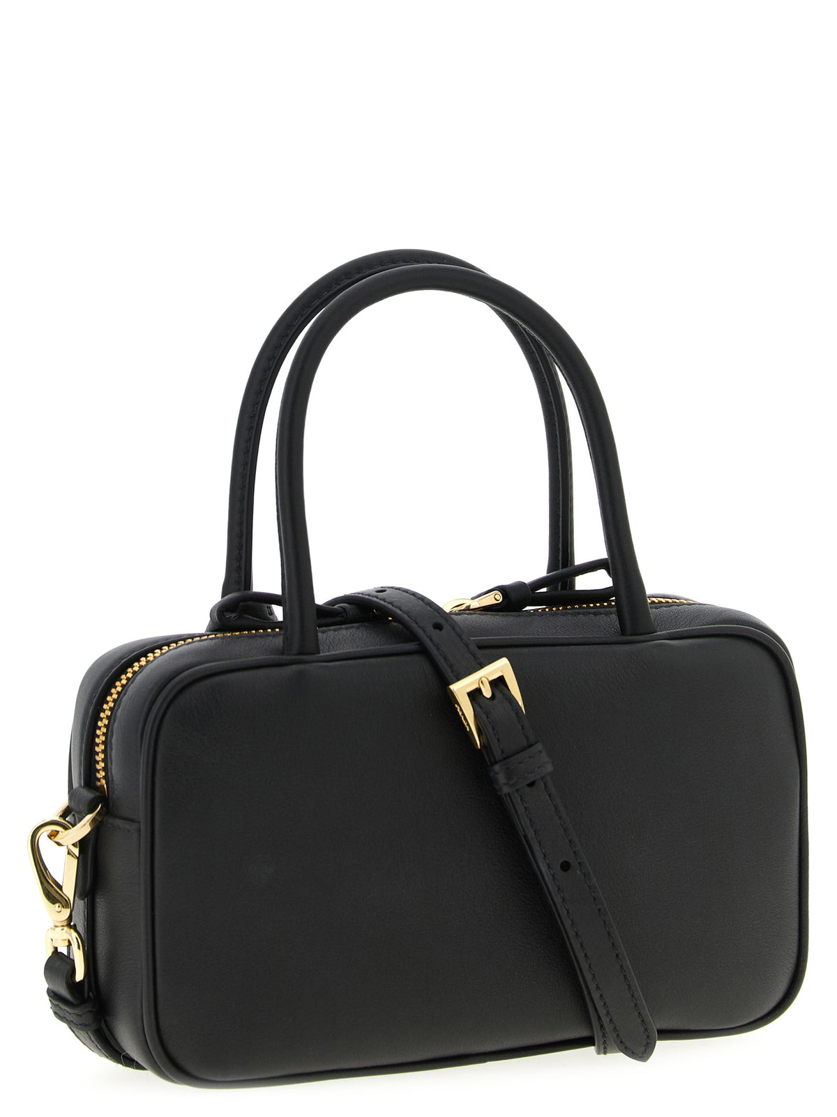 Prada Bauletto Small Handbag - Black