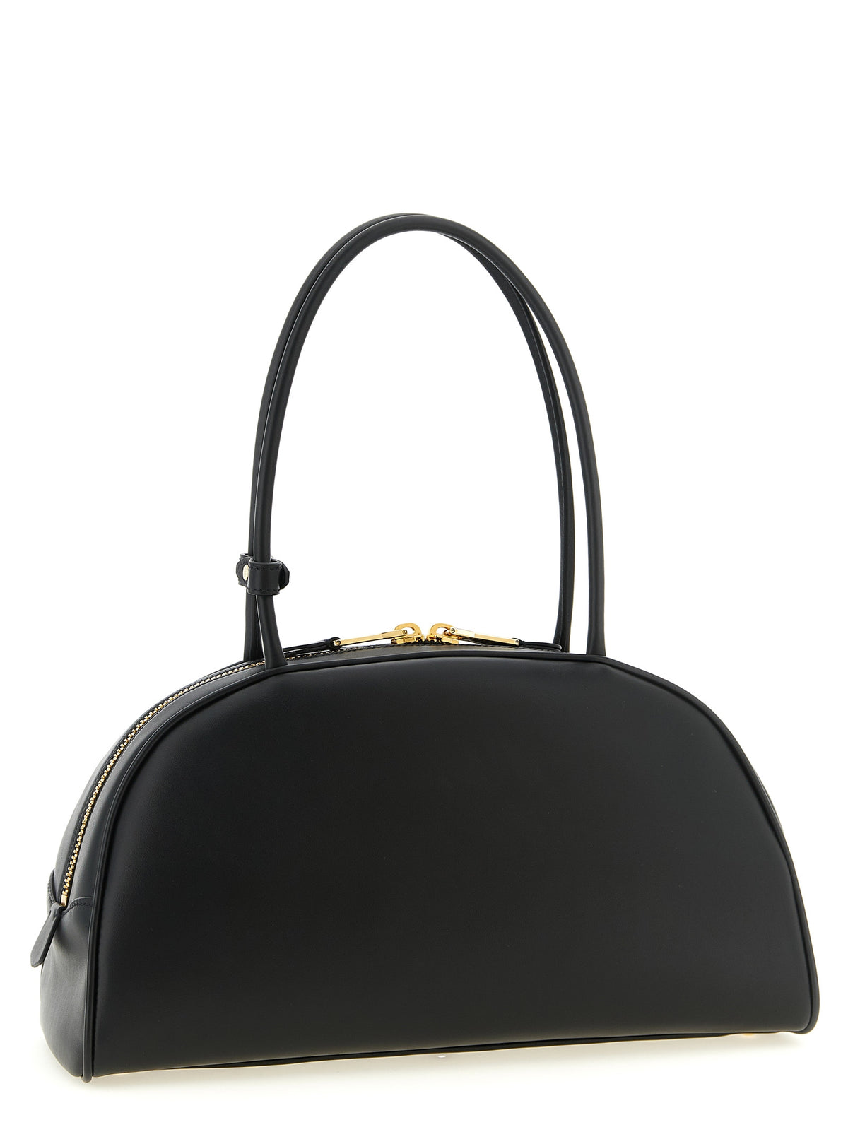 Miu Miu Beau Top Handle Bowling Bag - Black