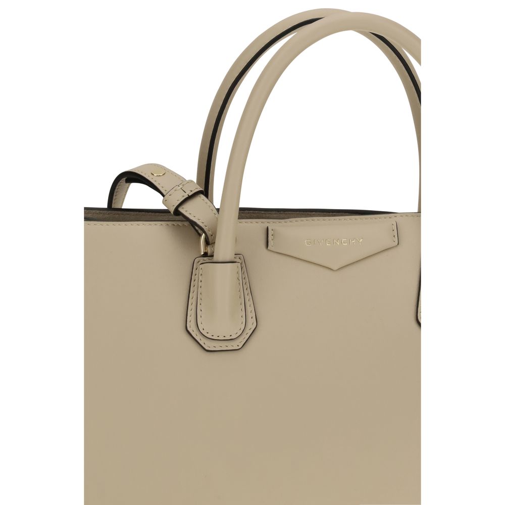 Givenchy Antigona Catchall Small Bag - Dune Shiny Grained Leather