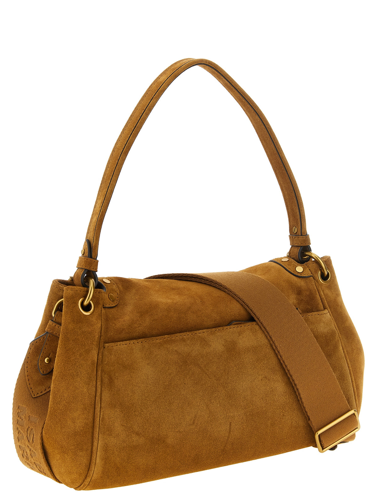 Isabel Marant Chany M Bag - Cognac Suede