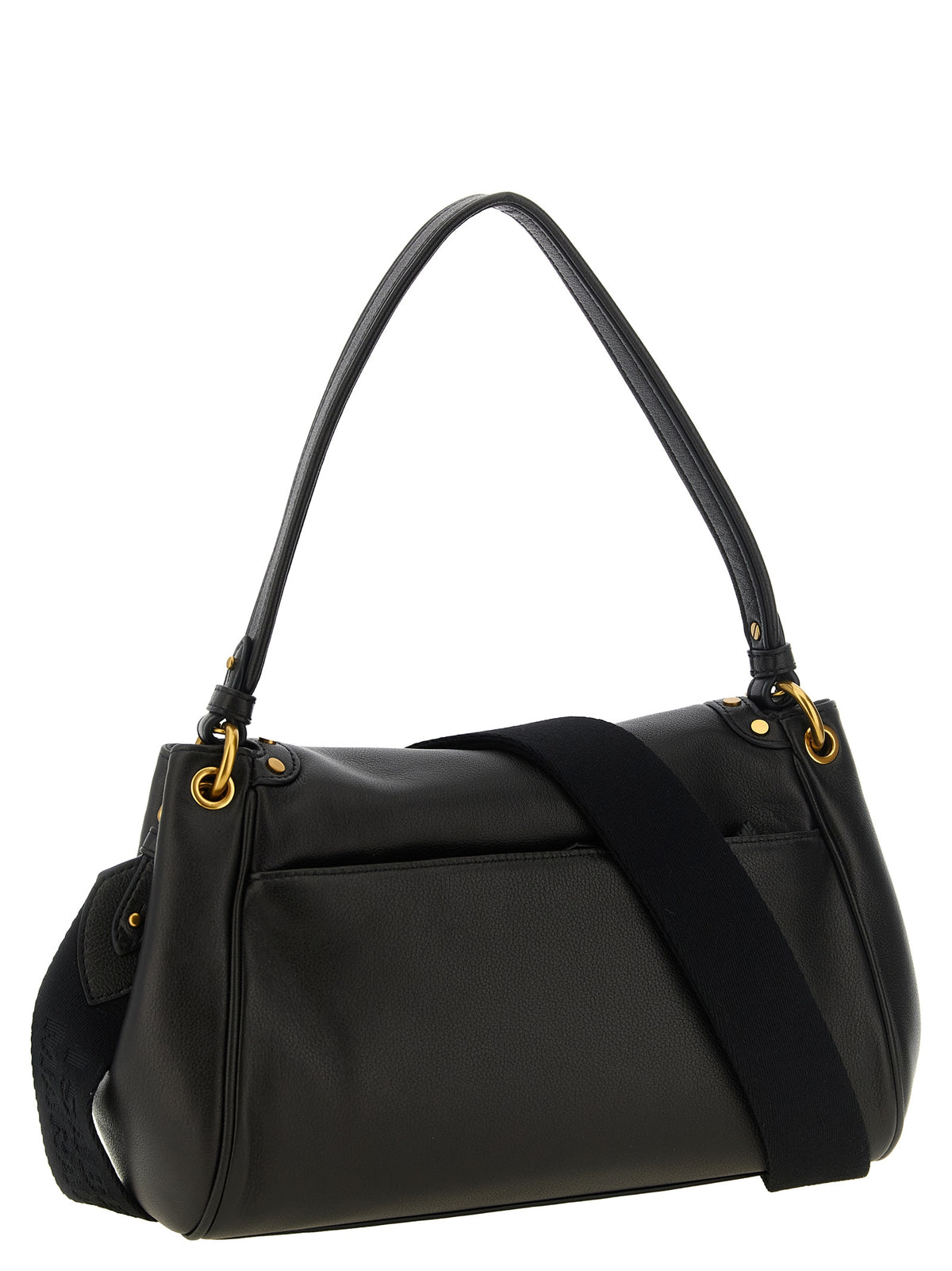 Isabel Marant Chany M Bag - Black Lambskin Leather
