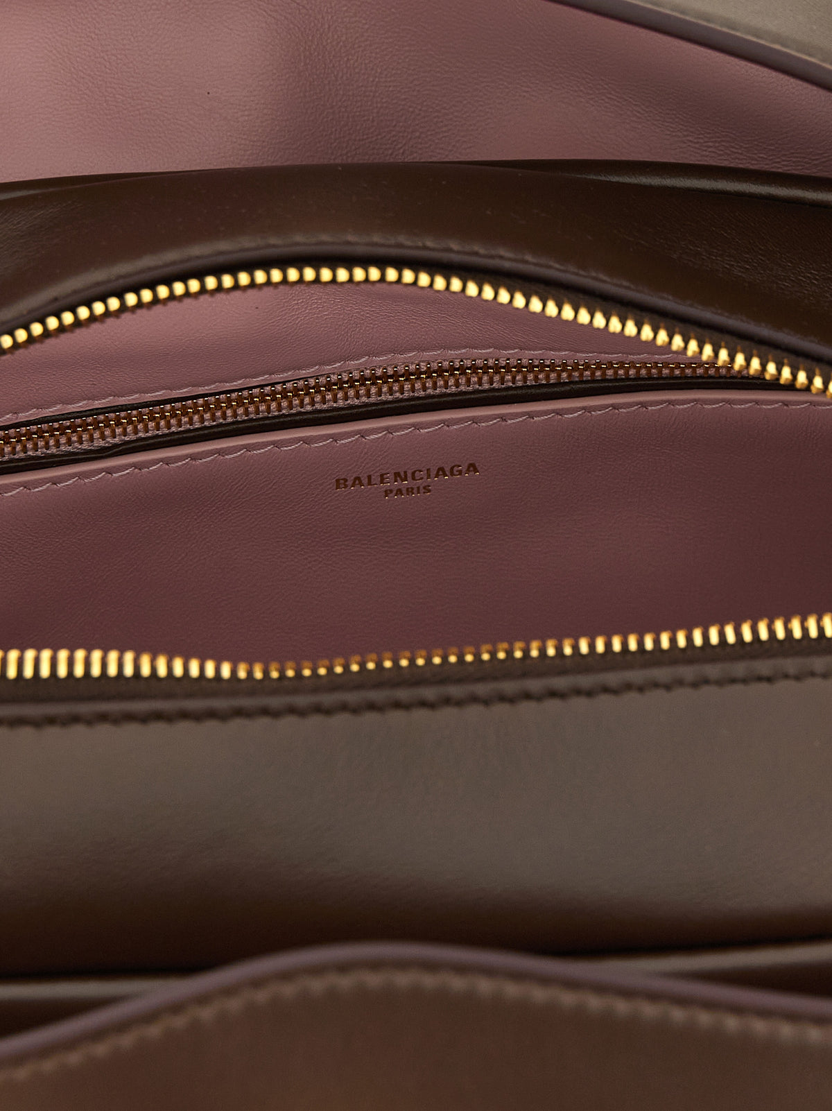 Balenciaga Le 7 Bowling Bag - Muscade Lambskin