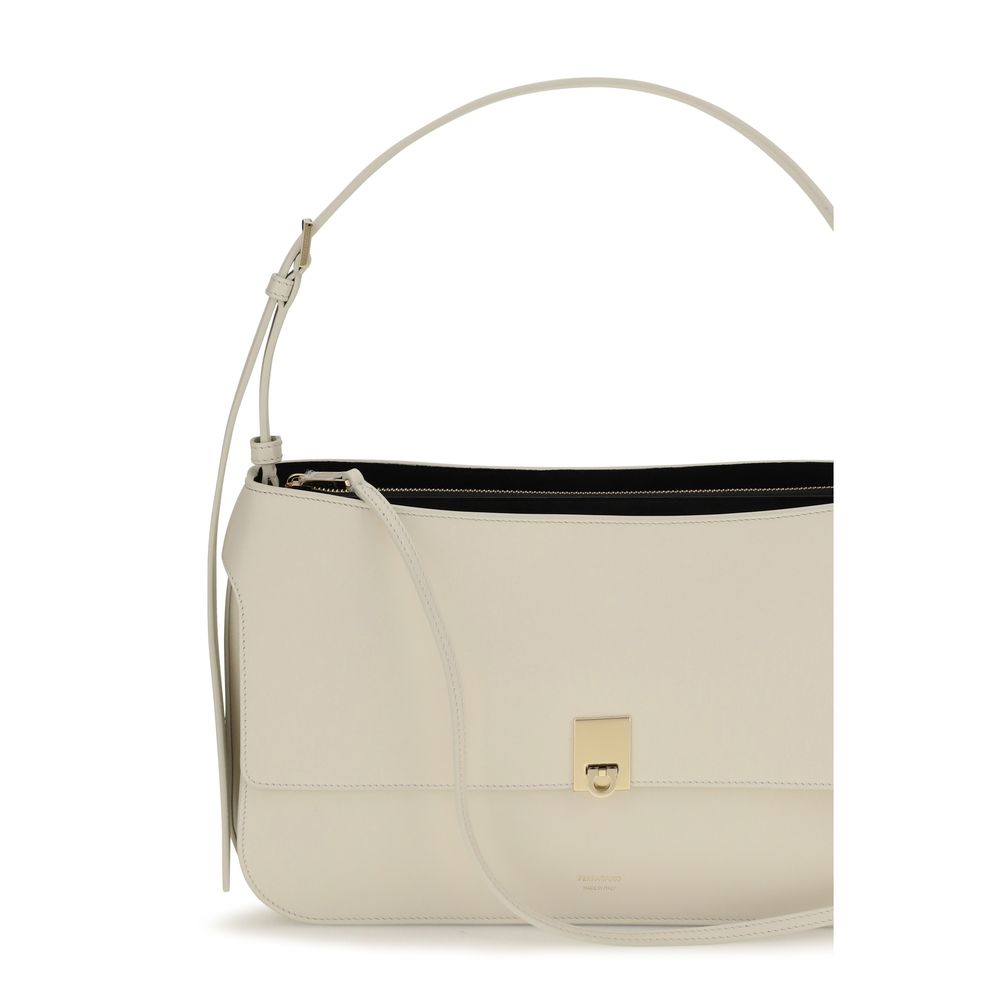 Ferragamo Cara Bag Small - Mascarpone