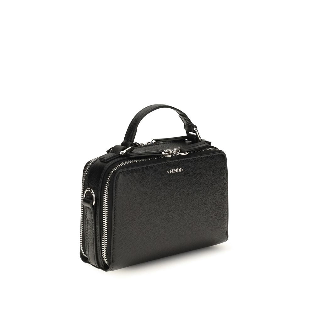 Fendi Phone Camera Case - Black Calfskin