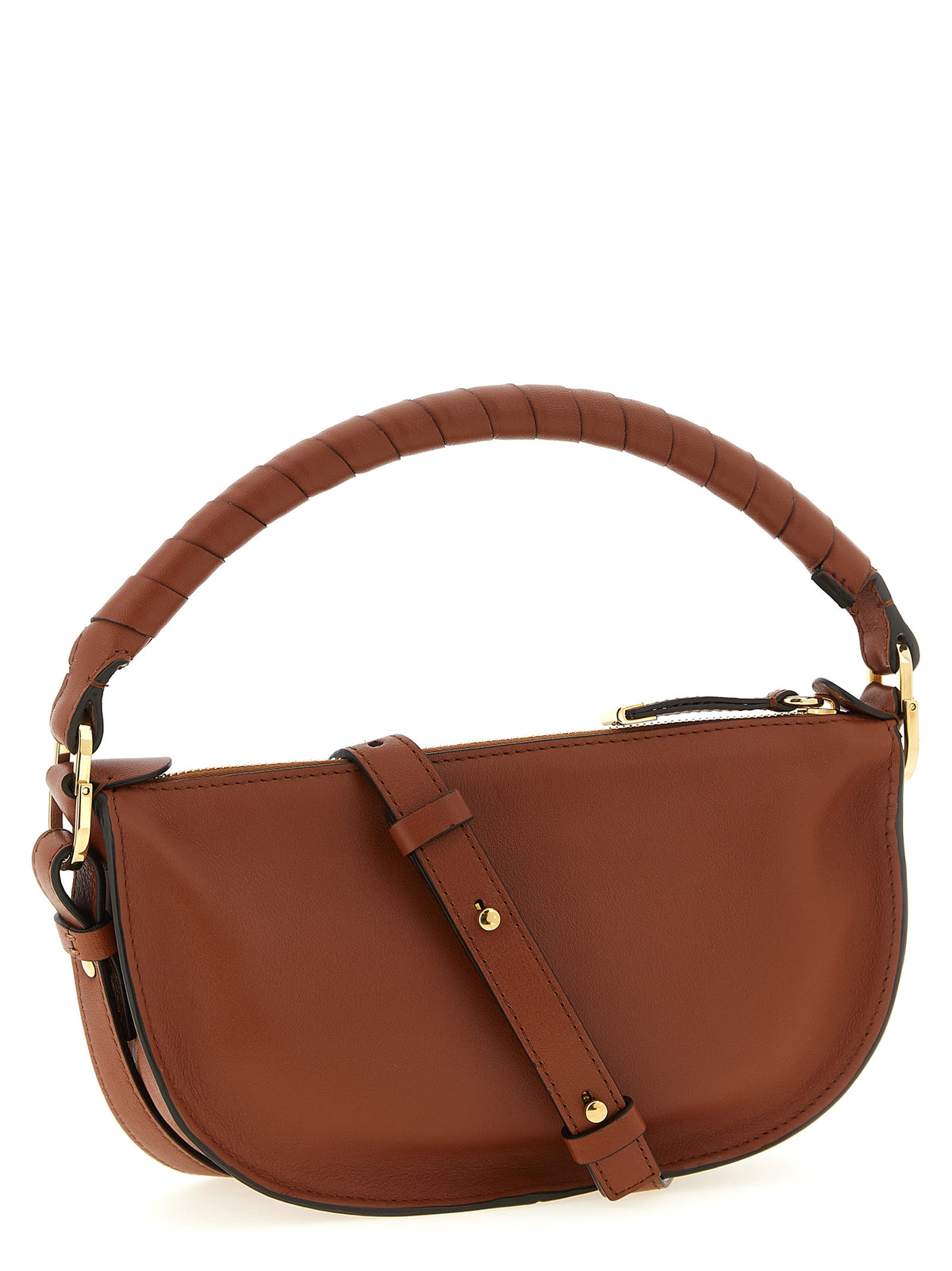 Chloé Mini Marcie Shoulder Bag - Clay Brown