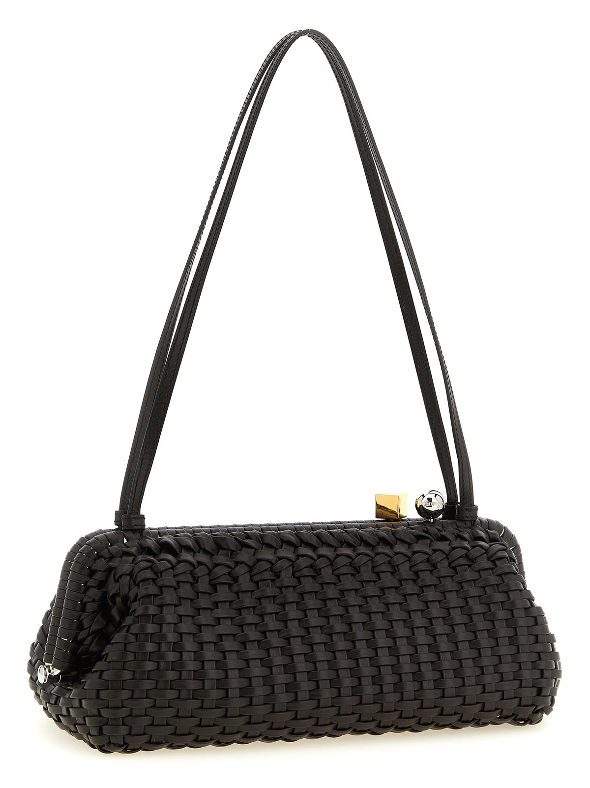 Jacquemus La Grande Pochette Salon - Black Leather