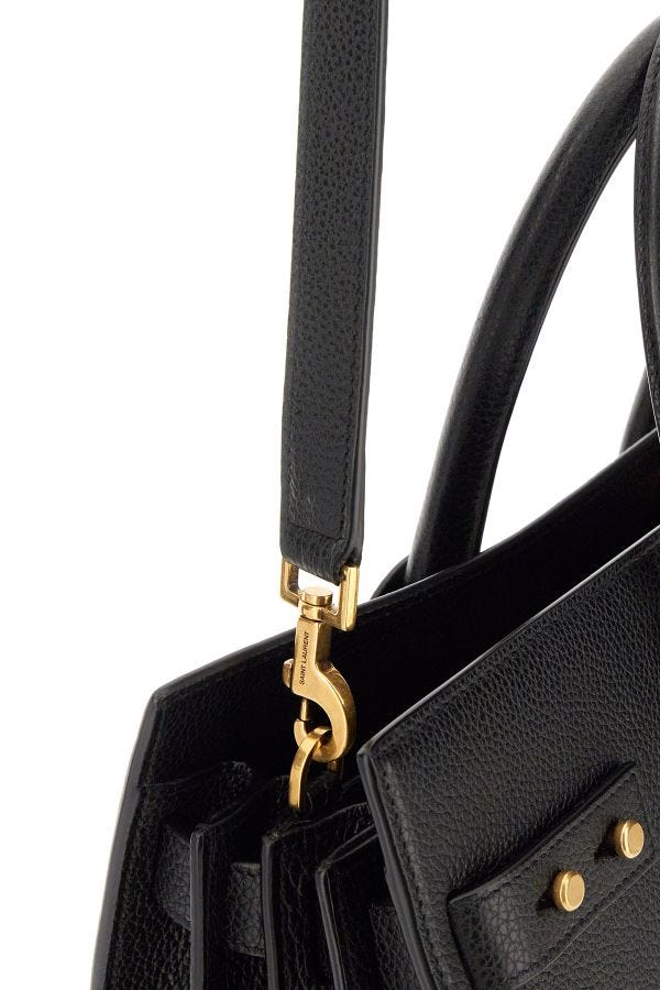 Saint Laurent Sac De Jour Handbag Small - Black